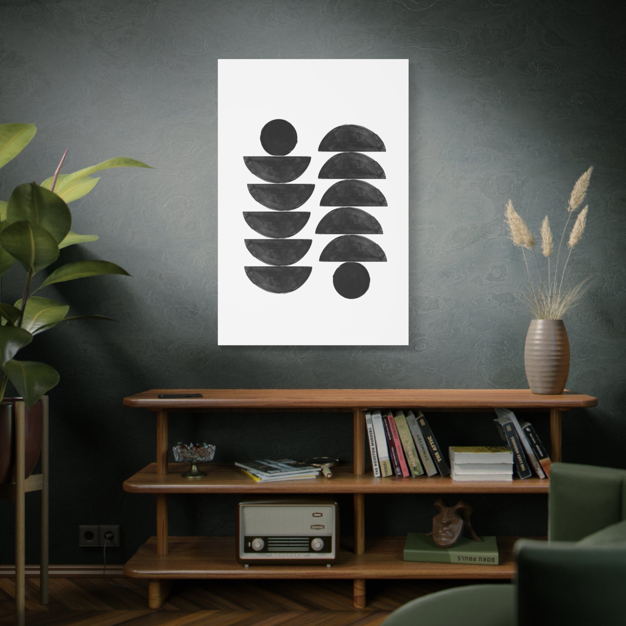 Obsidian Balance Echoes - Canvas