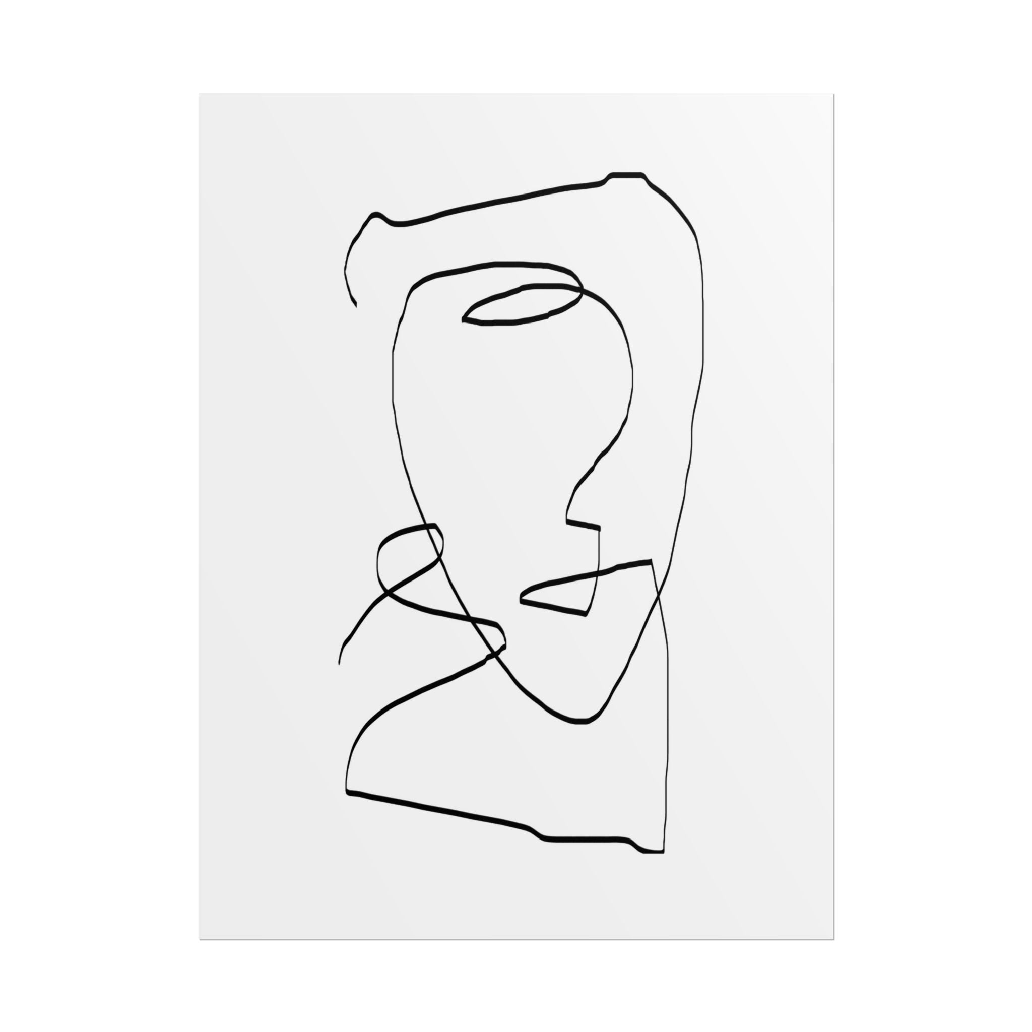 Silent Contour Reverie - Poster