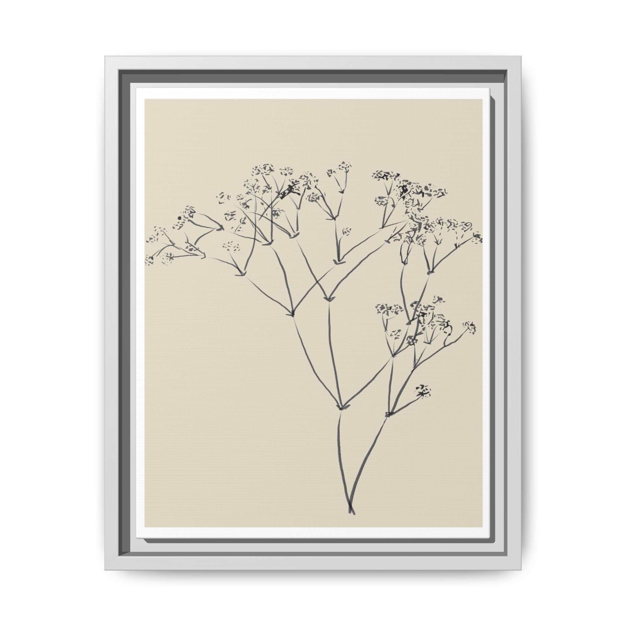 Soft Meadow Stillness - Framed