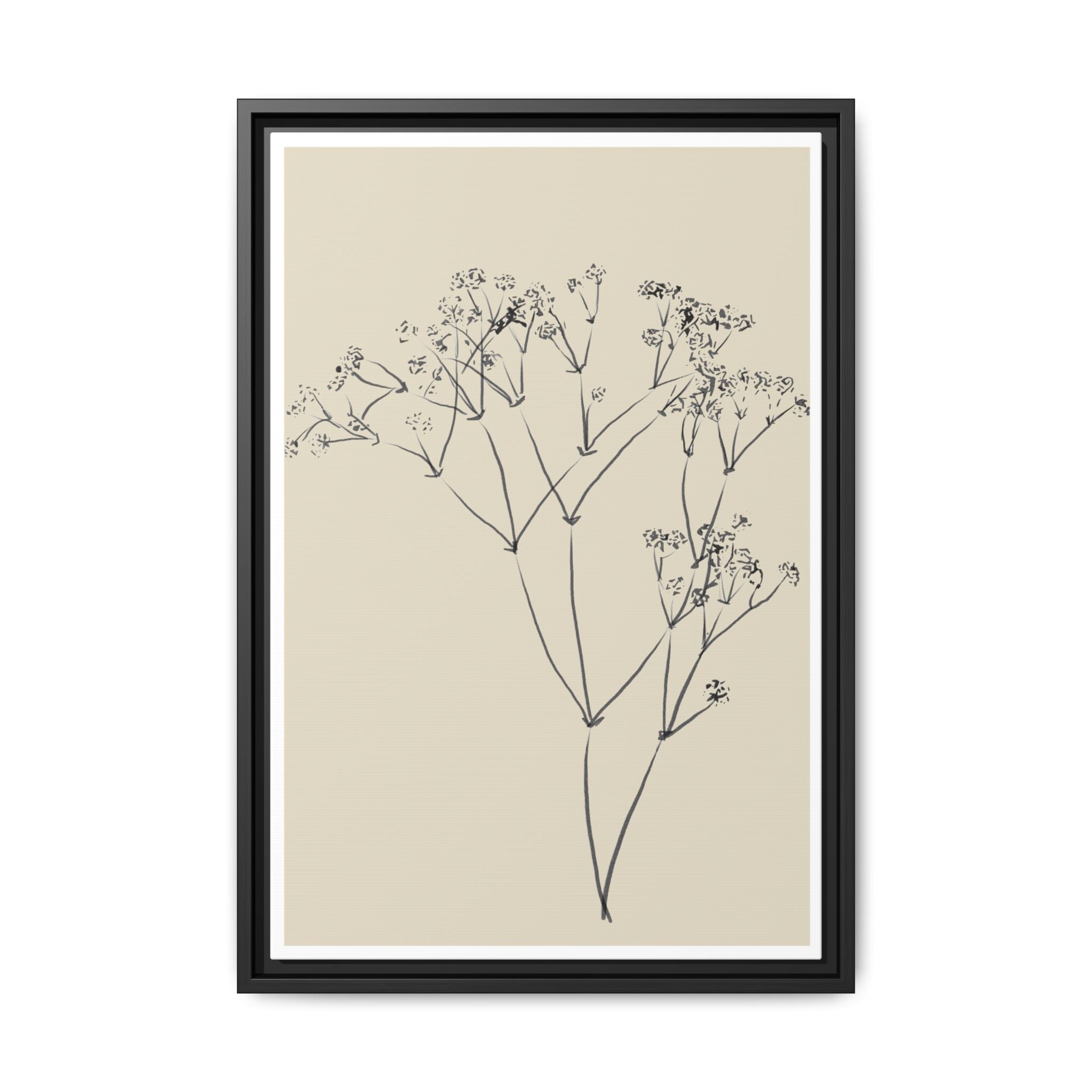 Soft Meadow Stillness - Framed