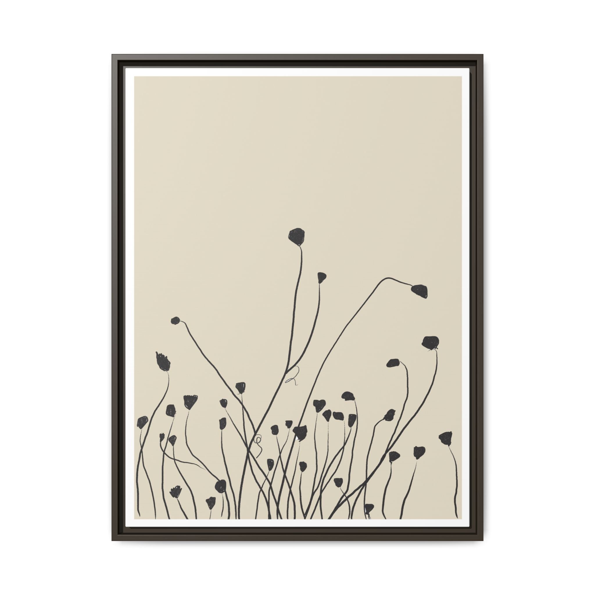 Quiet Stem Reverie - Framed