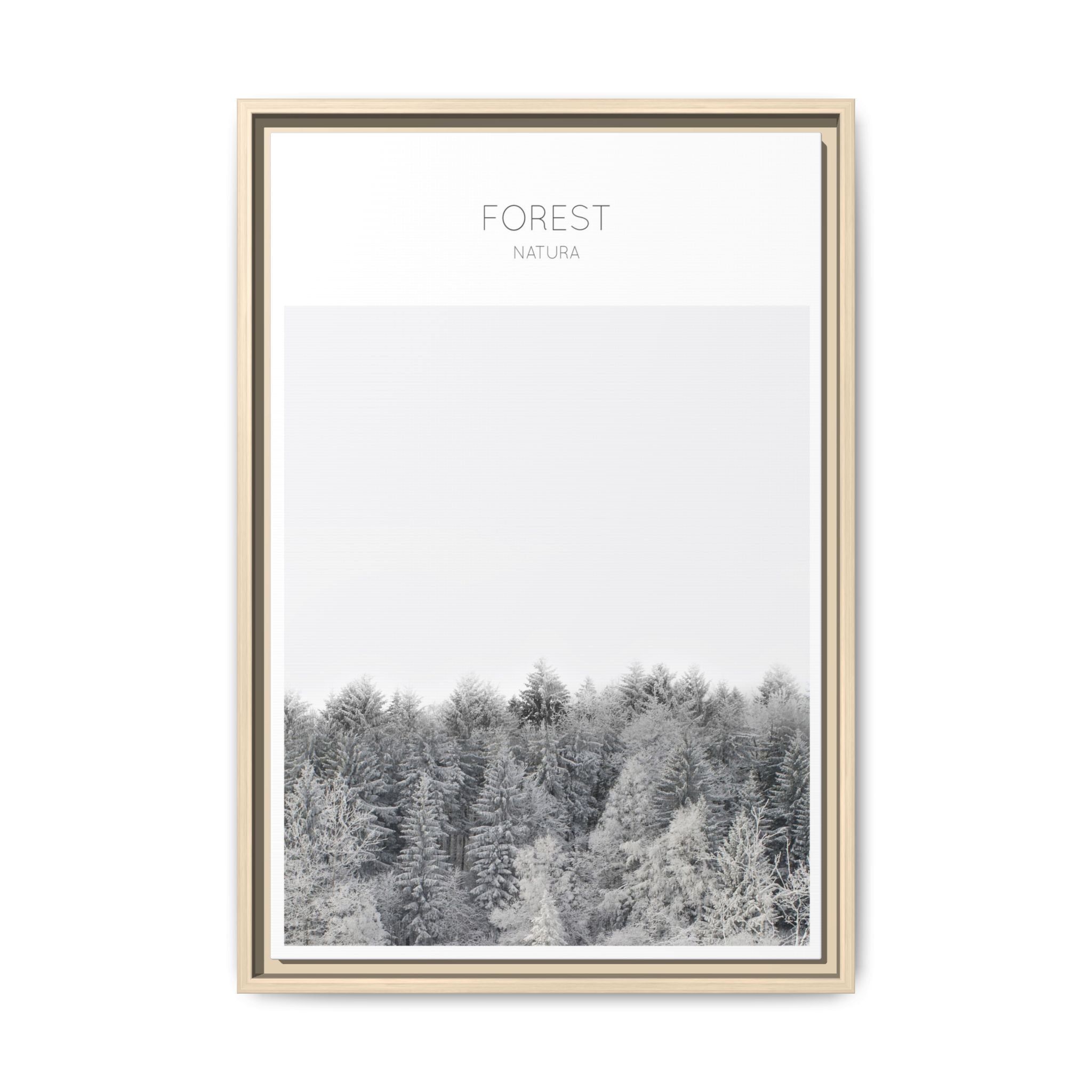 Silent Frost Canopy - Framed