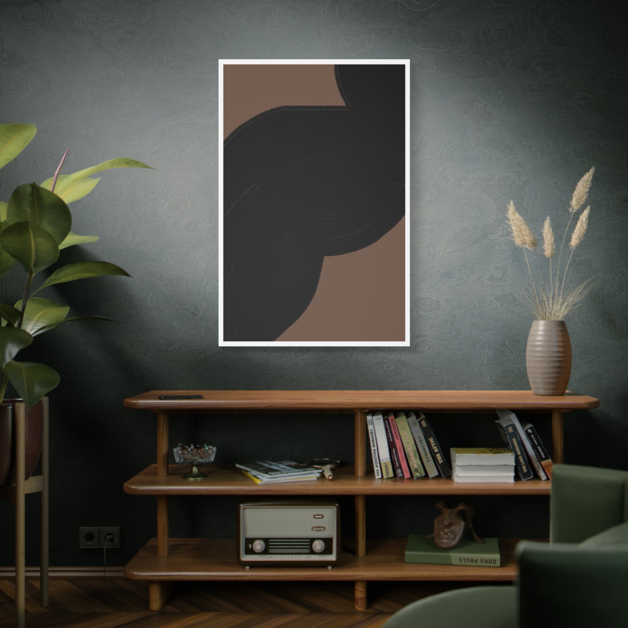 Midnight Drift Curves - Canvas