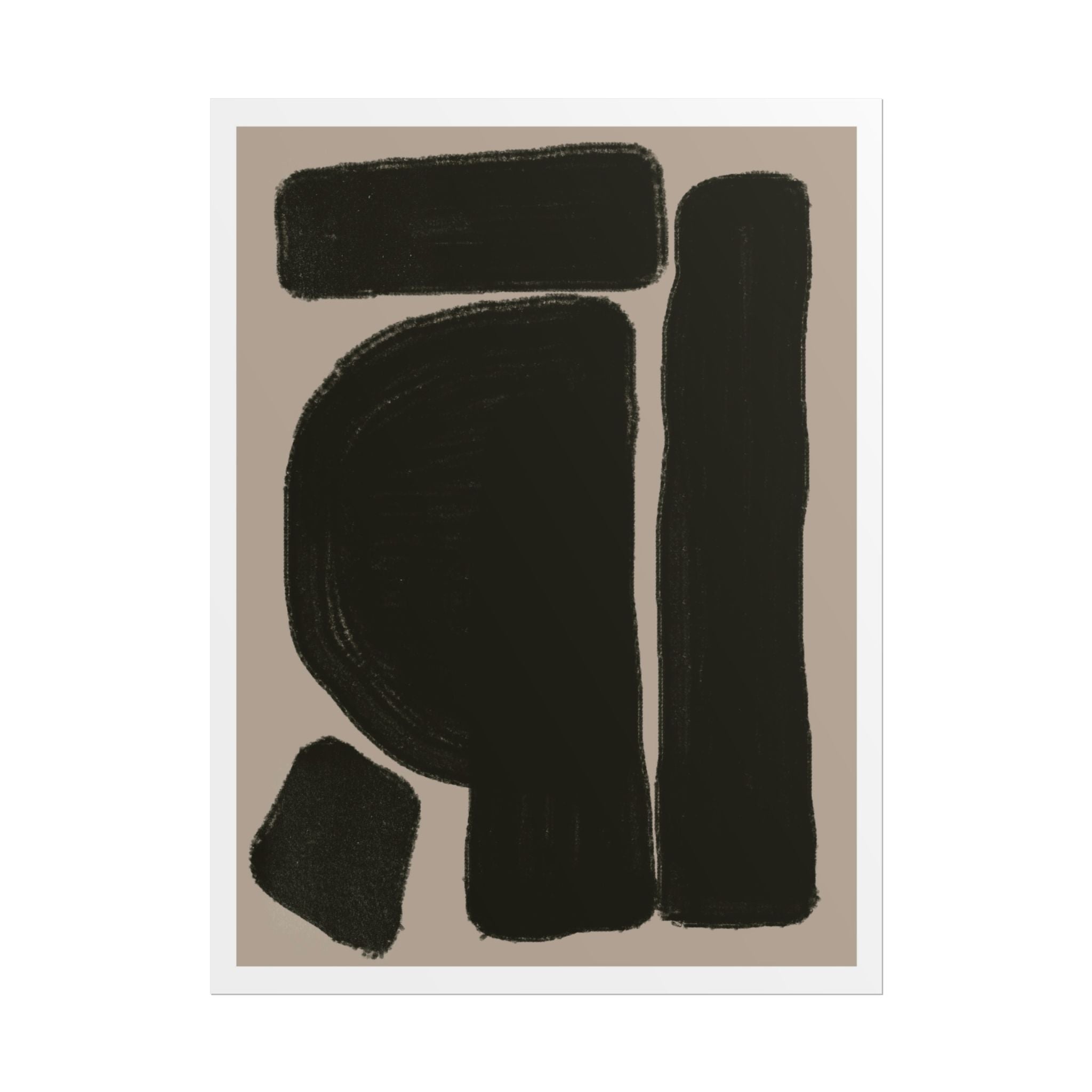 Velvet Obsidian Forms - Poster