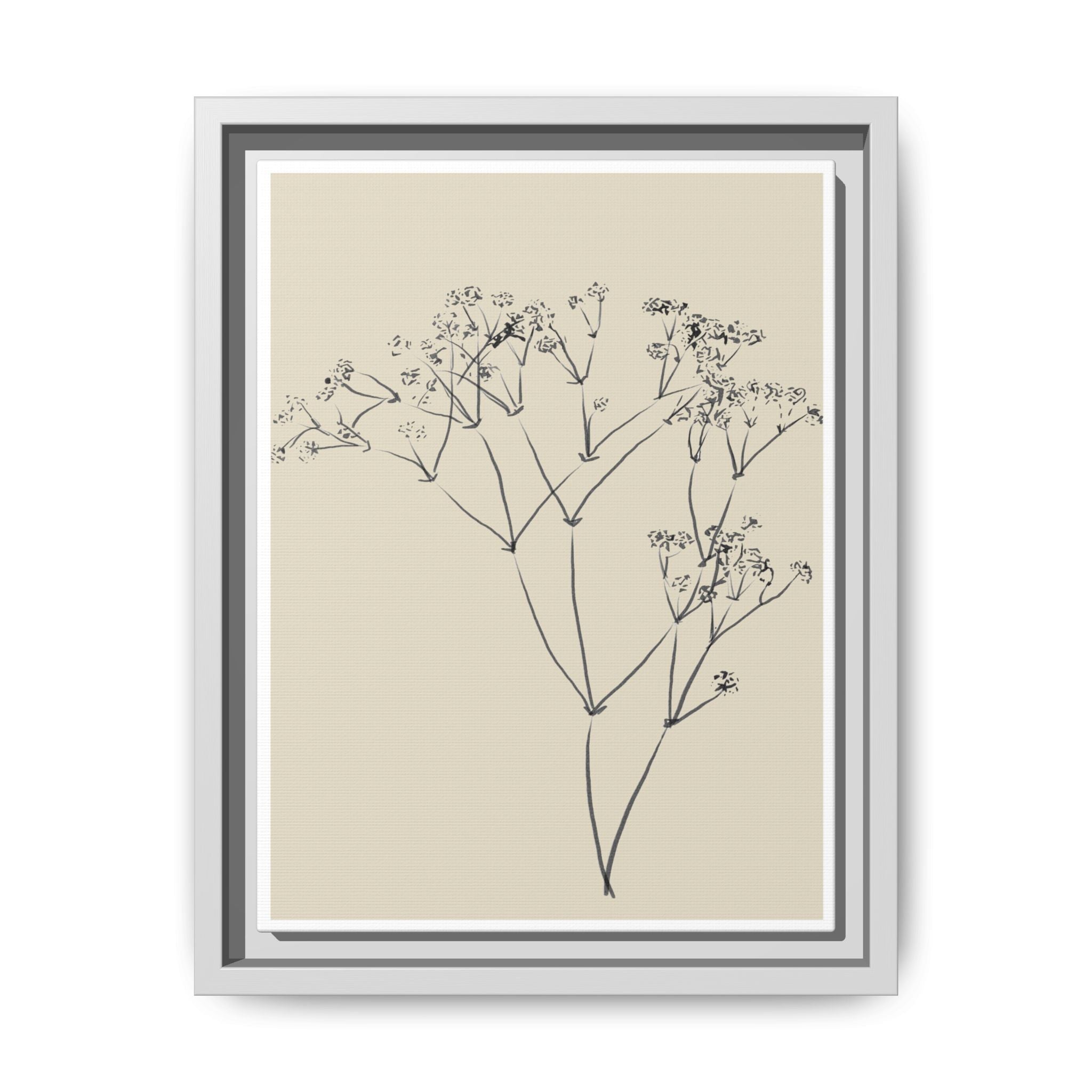 Soft Meadow Stillness - Framed