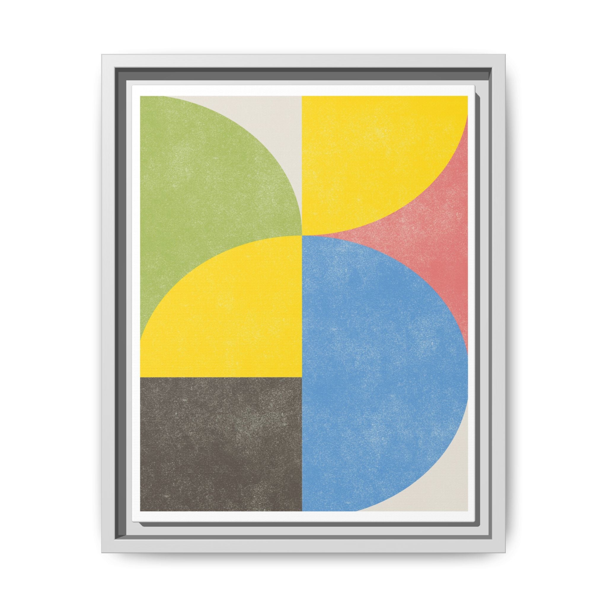 Pastel Orbit Rhythm - Framed