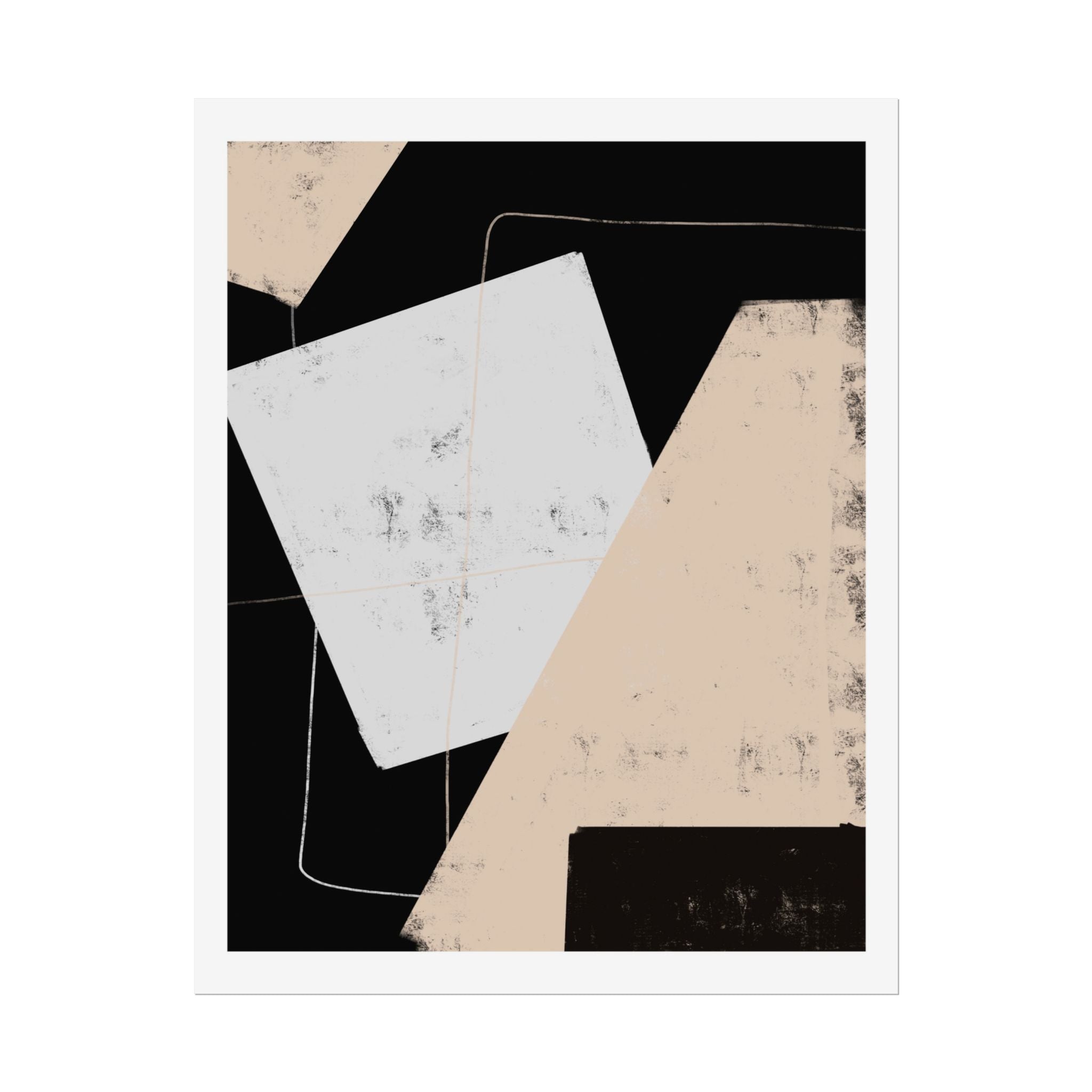 Silent Geometry Passage - Poster