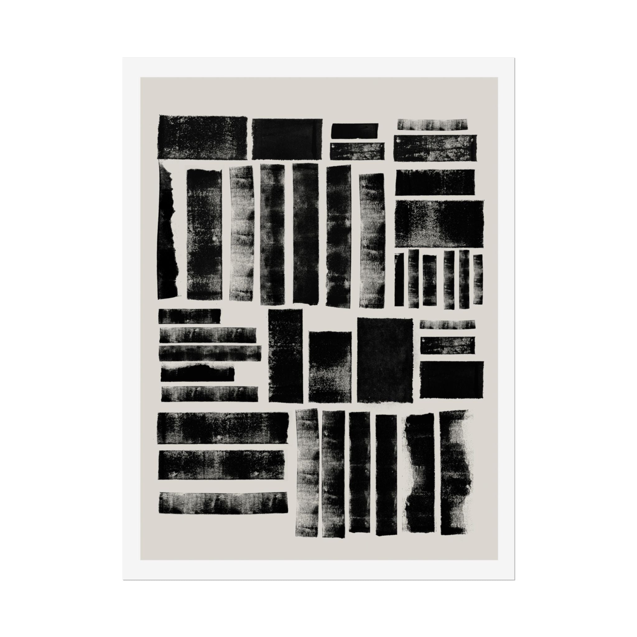 Midnight Rhythm Panels - Poster