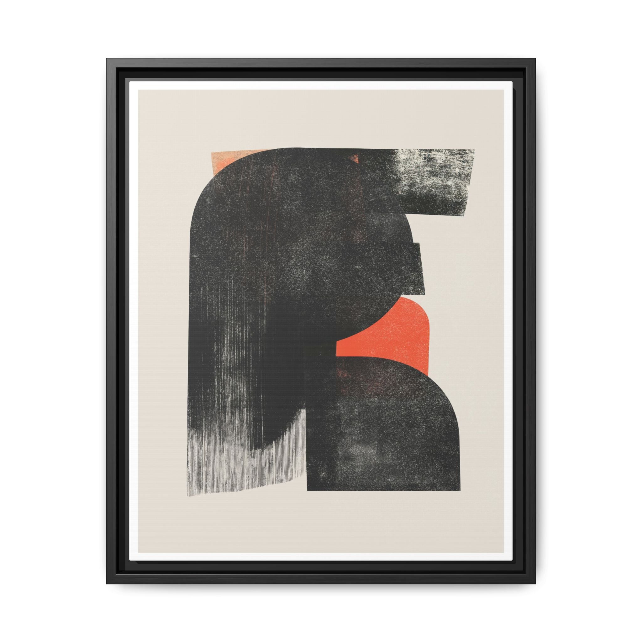 Ember Shadow Structure - Framed