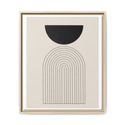Midnight Portal Lines - Framed