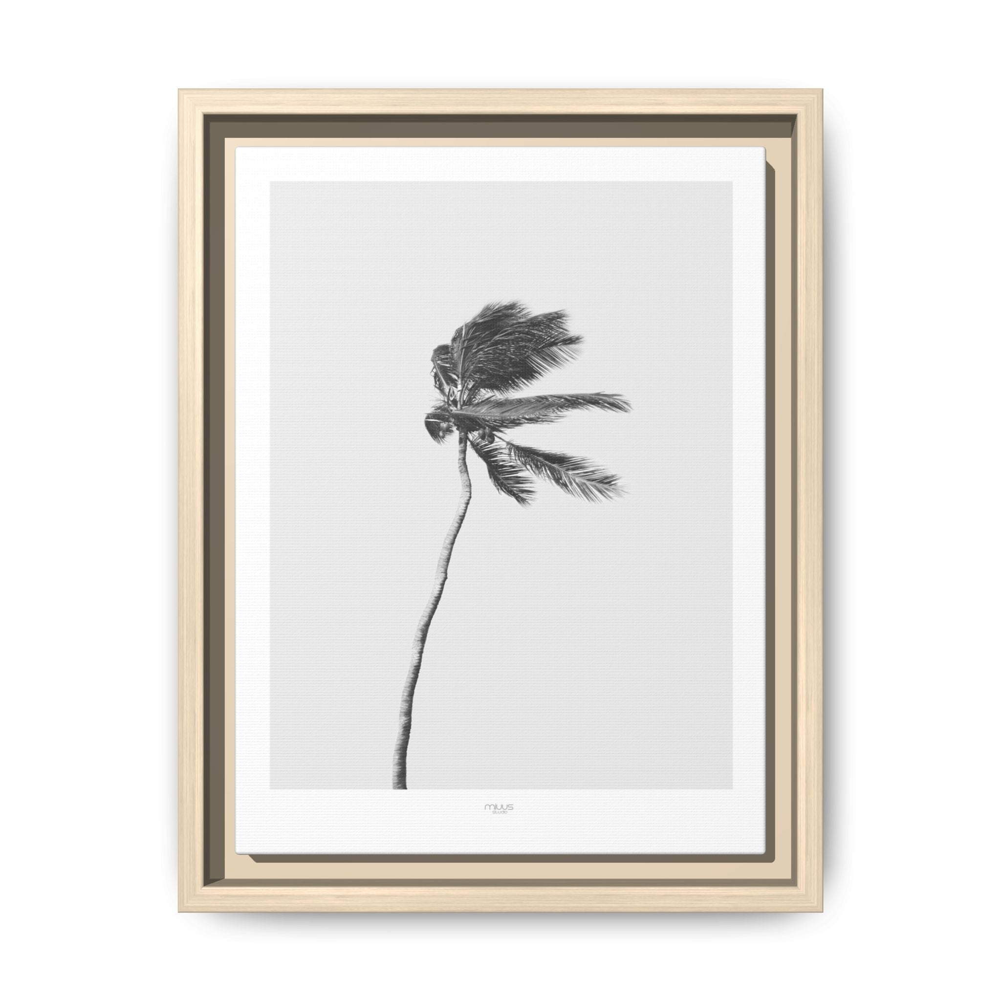 Coastal Silence Sway - Framed