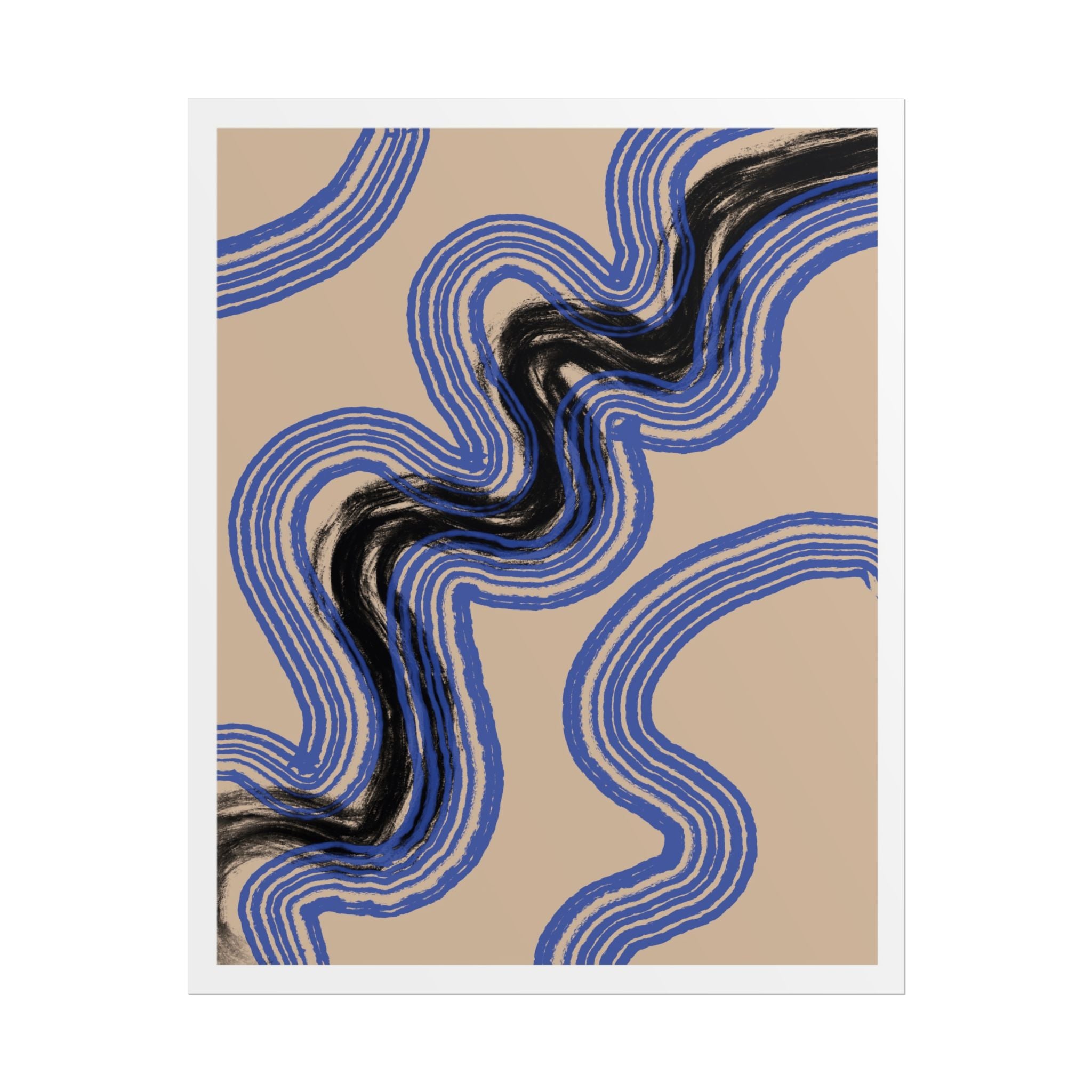 Indigo Rhythm Passage - Poster