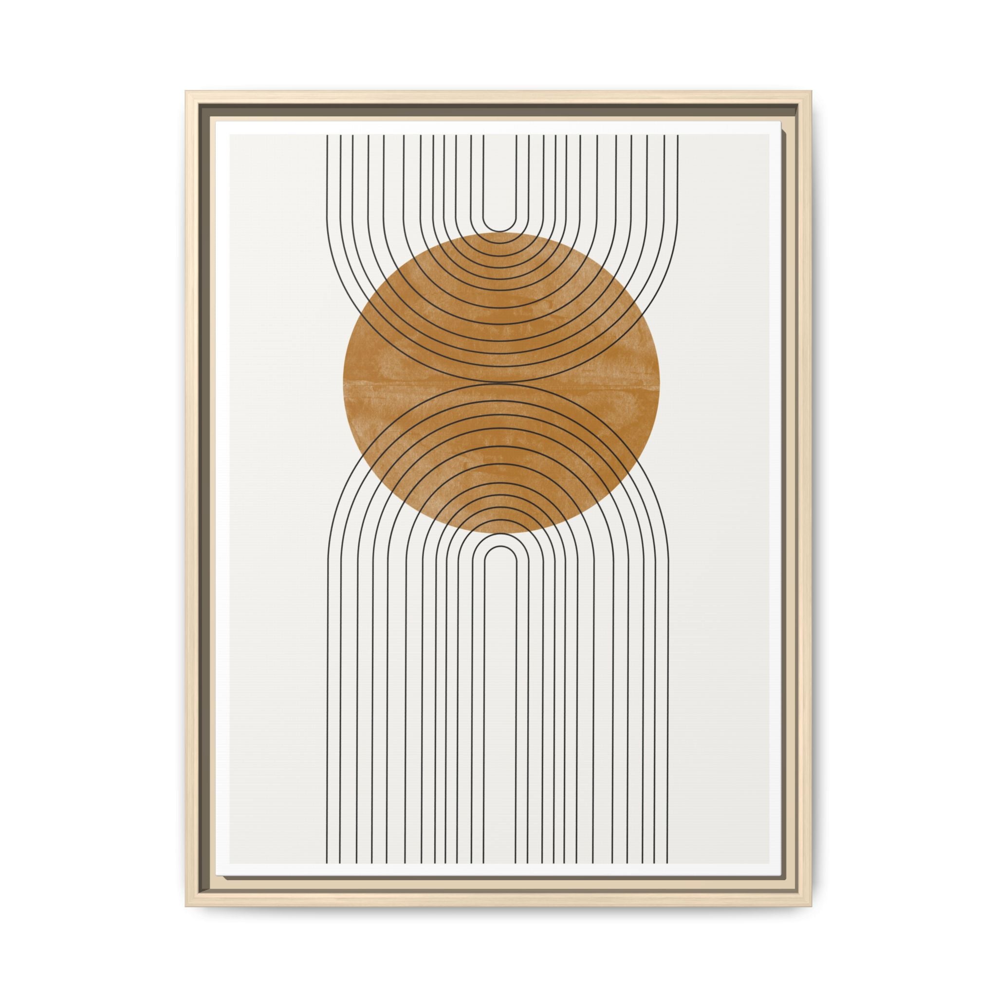 Golden Horizon Convergence - Framed