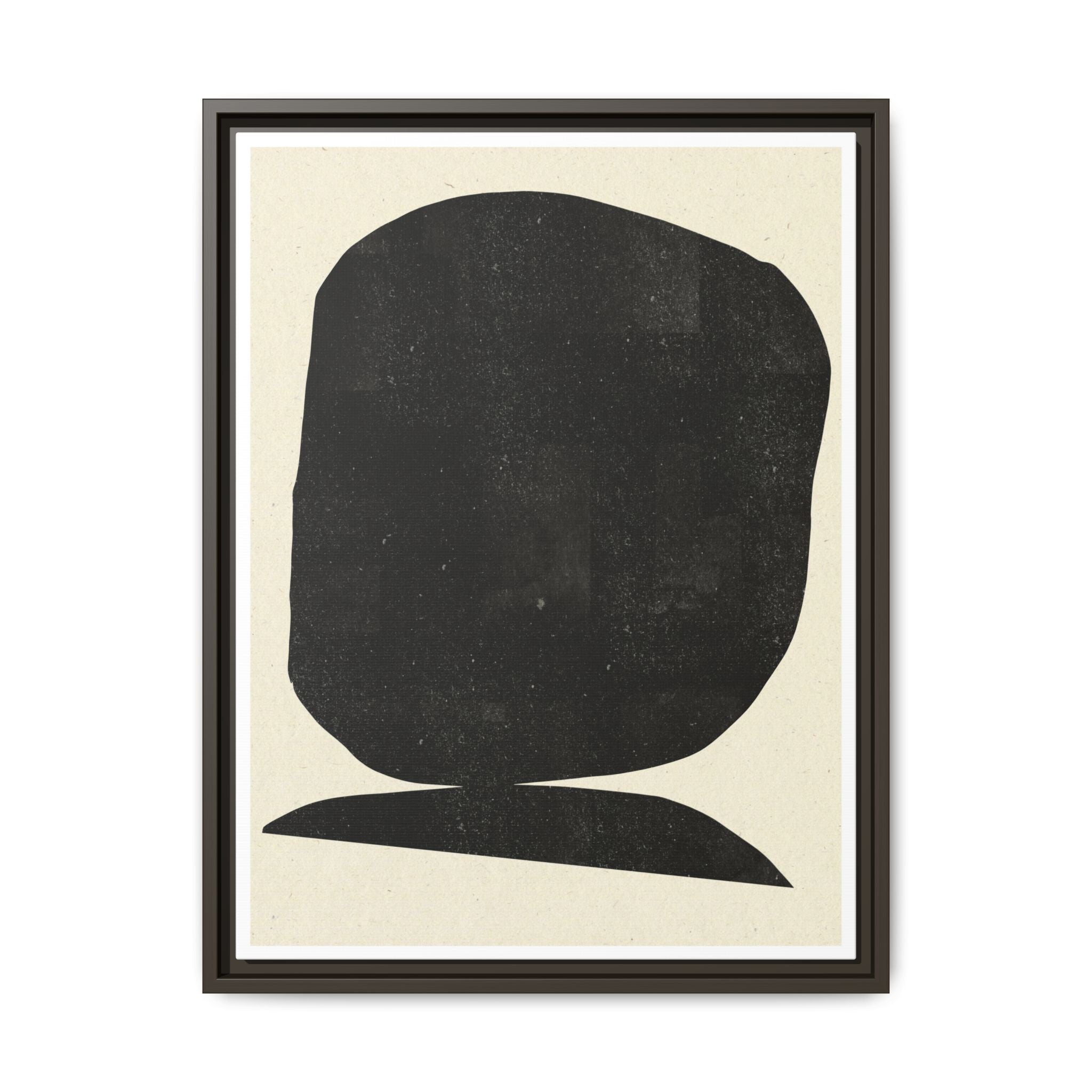 Midnight Monolith Whisper - Framed