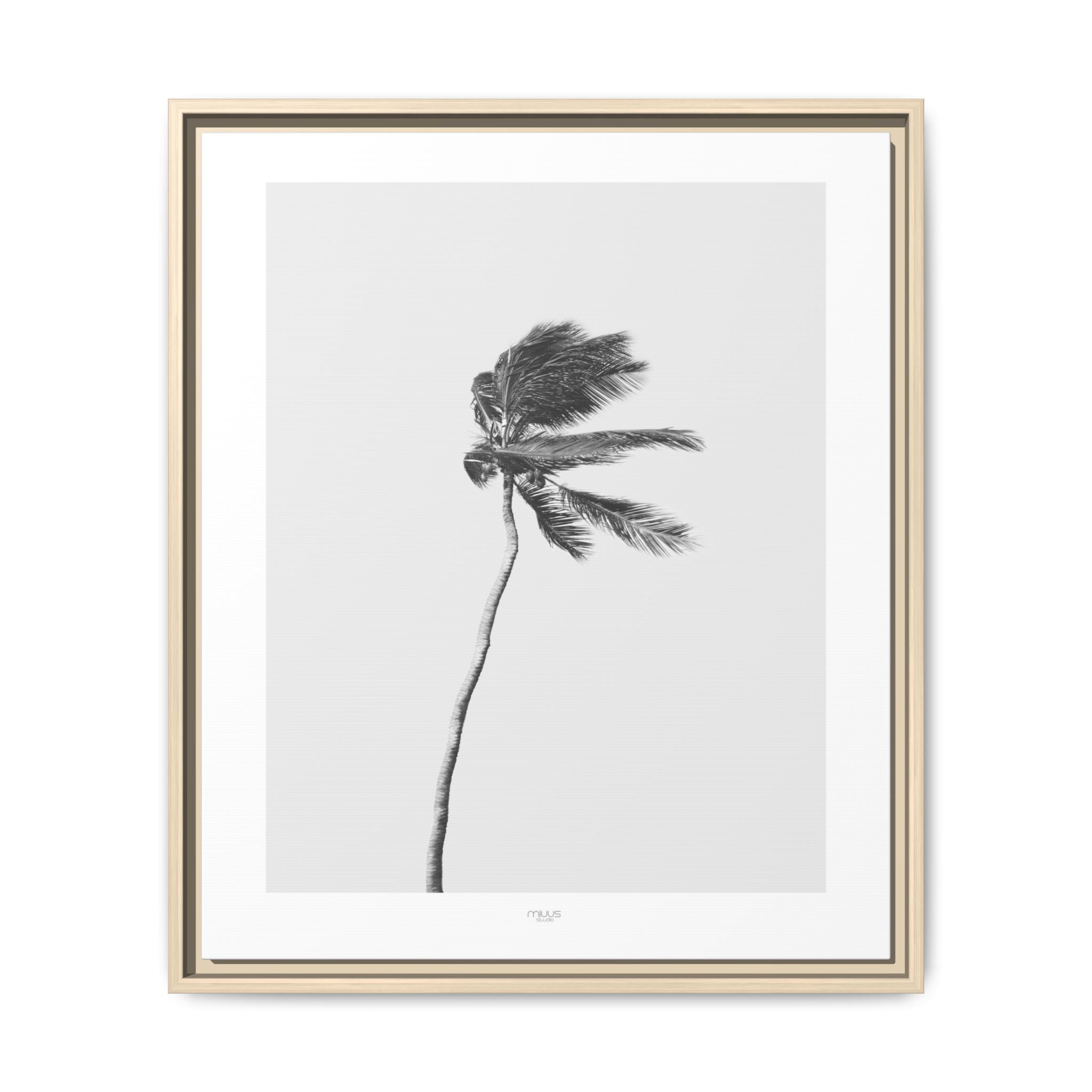 Coastal Silence Sway - Framed