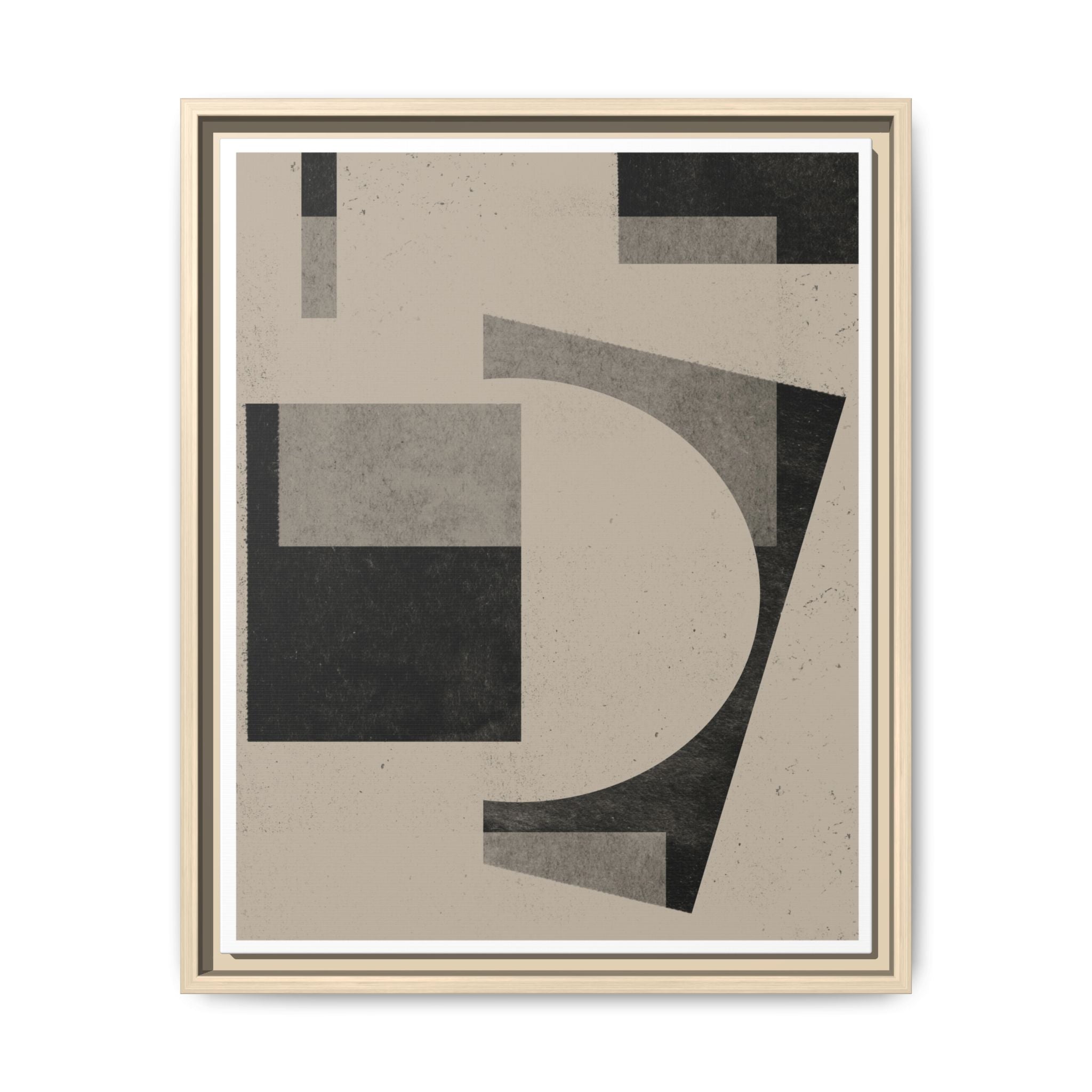 Obsidian Balance Study - Framed