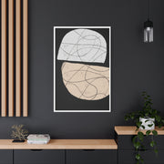 Nocturne Orbit Lines - Canvas