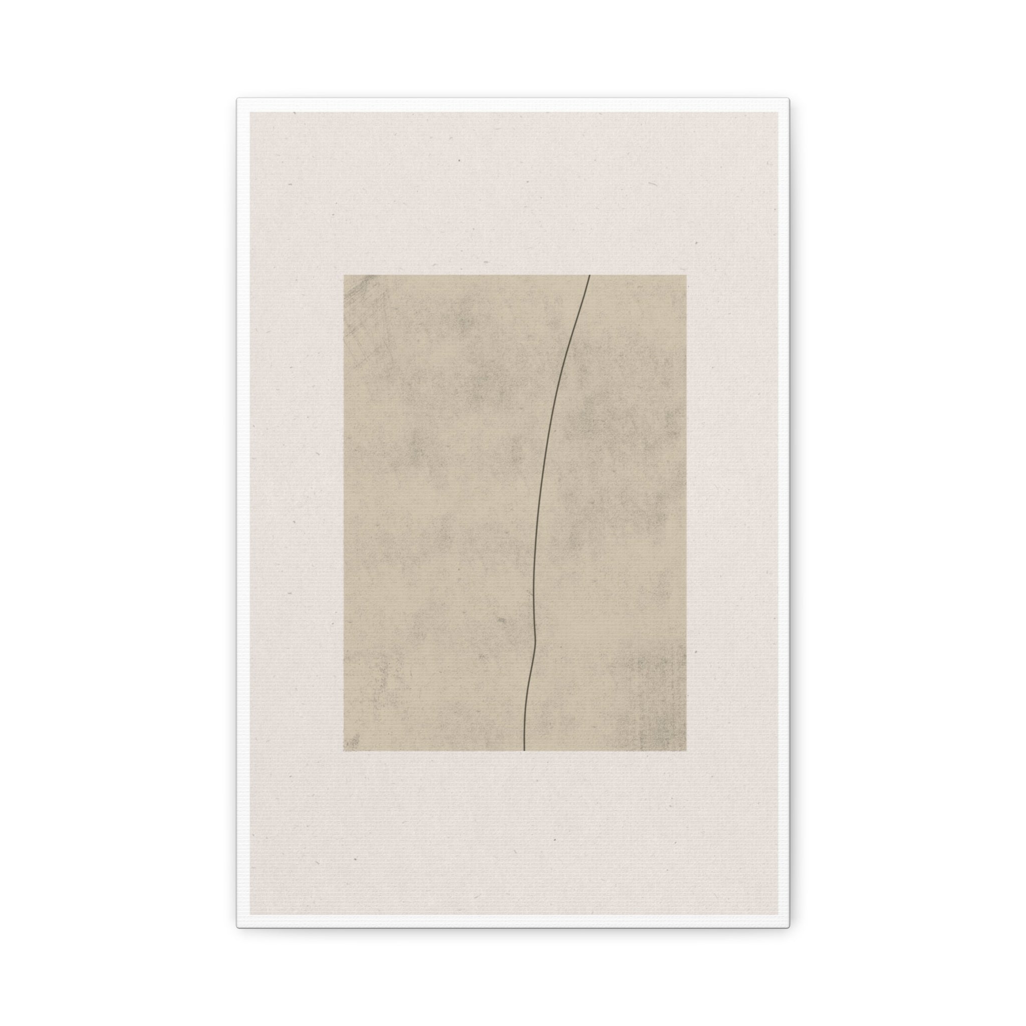 Quiet Contour Passage - Canvas