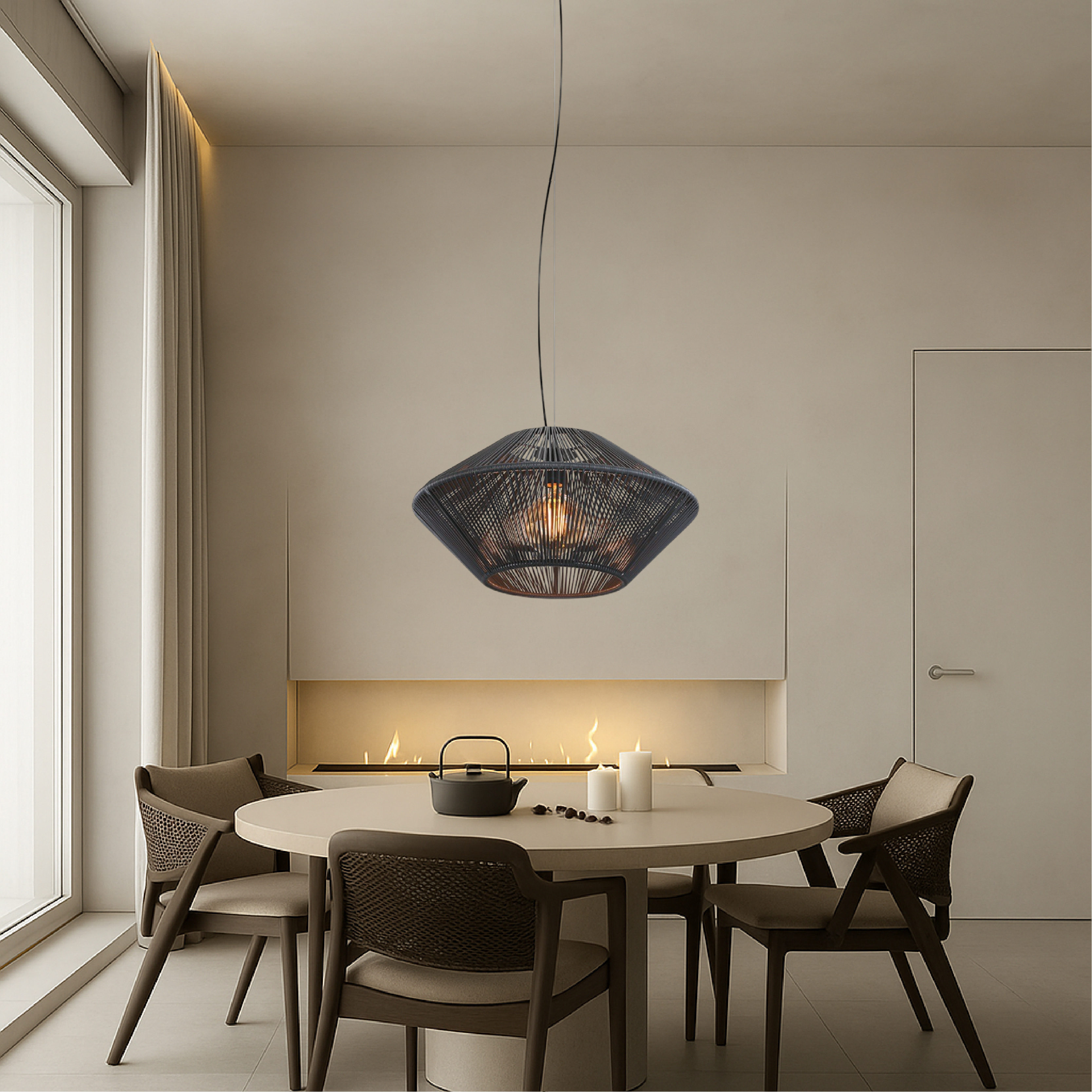 Handwoven Pendant Light