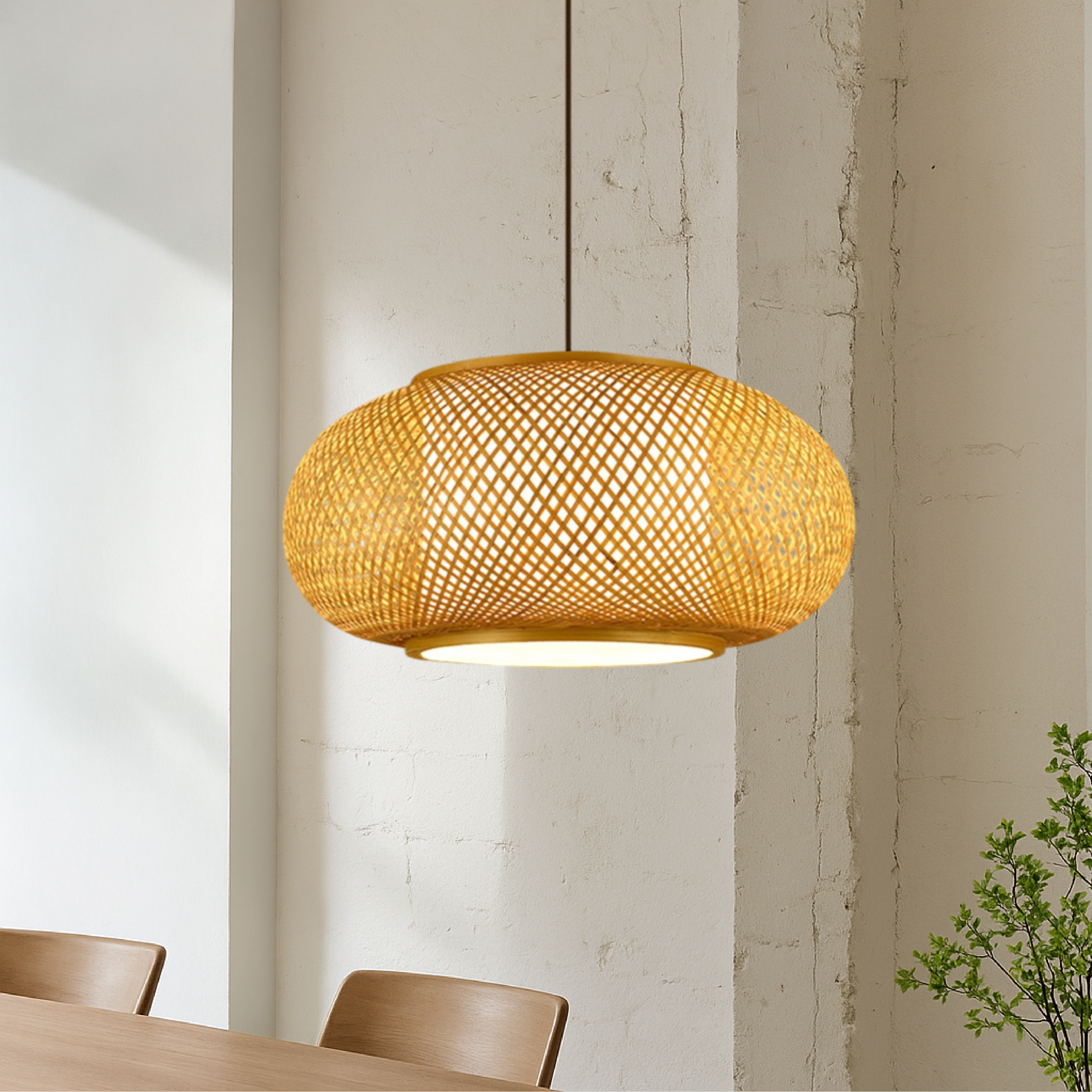 Hansens Bamboo Pendant Light