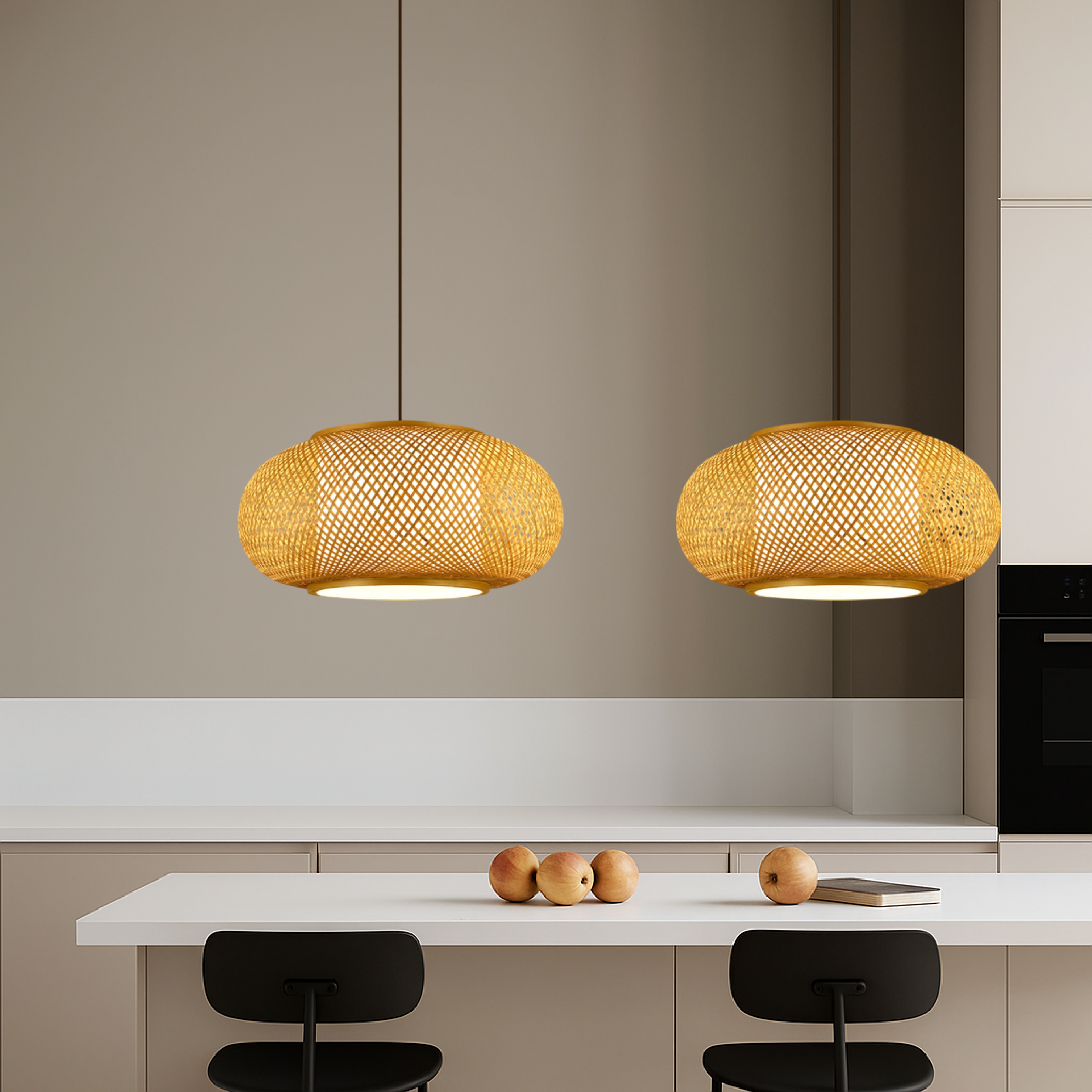 Hansens Bamboo Pendant Light