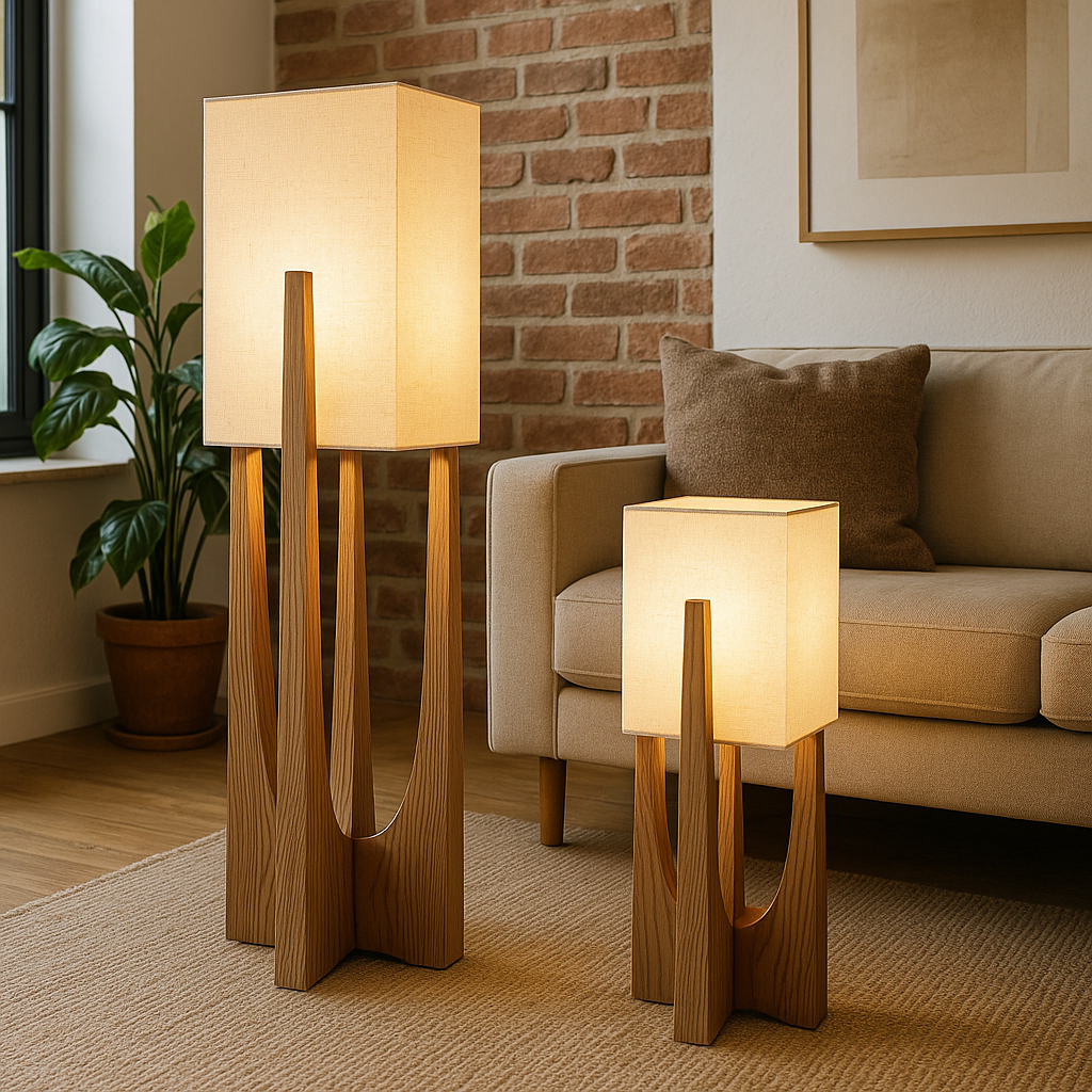 Japanese Style Wabi Sabi Floor Lamp