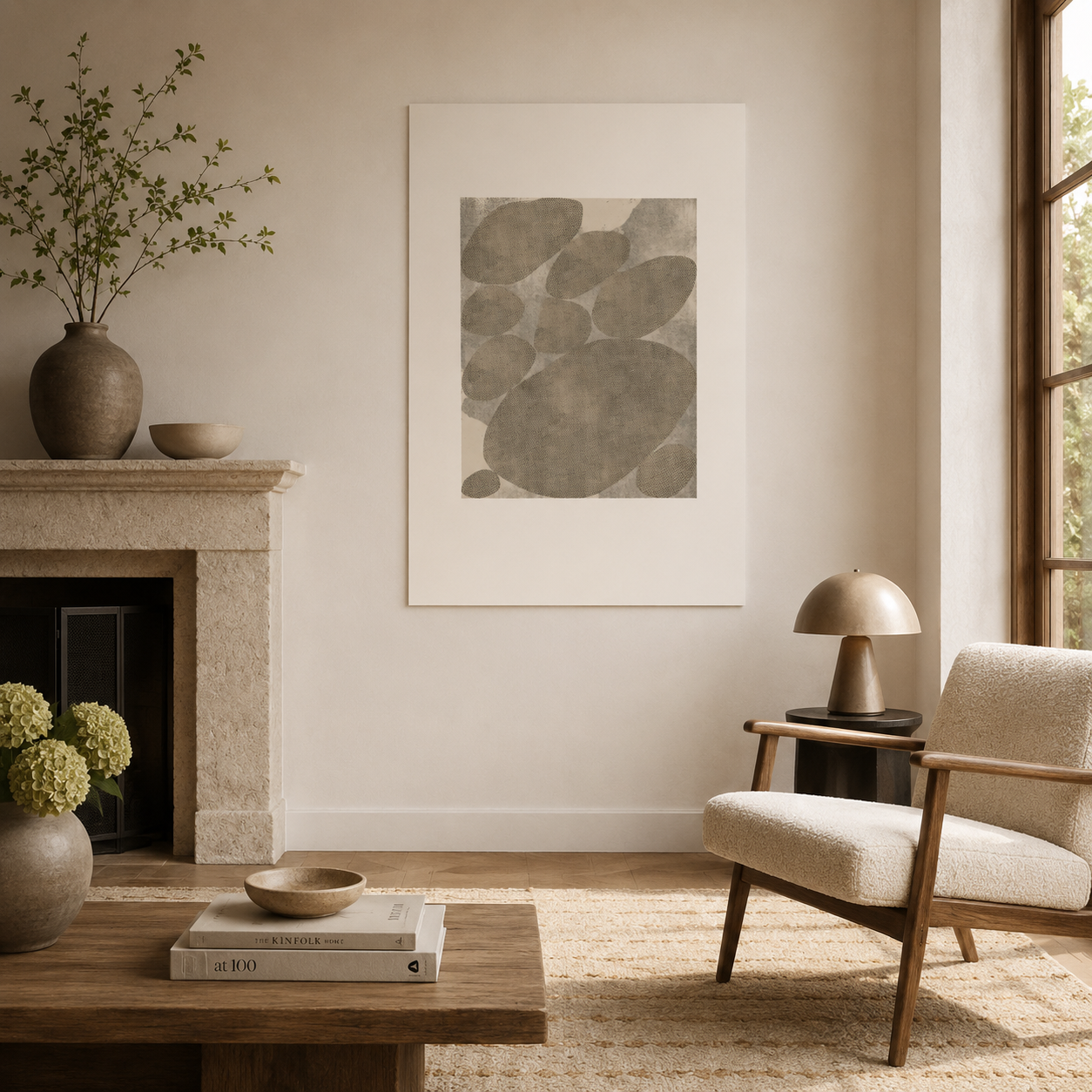 Stone Meadow Whispers - Canvas