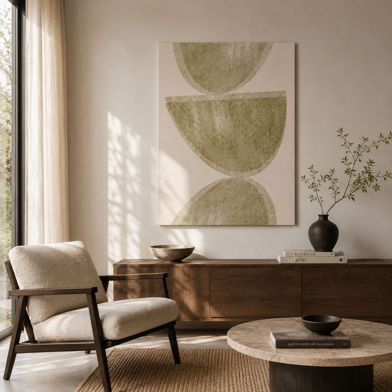 Olive Balance Theory - Canvas