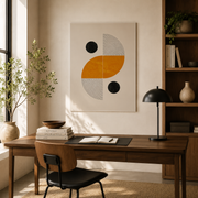 Amber Orbit Balance - Canvas