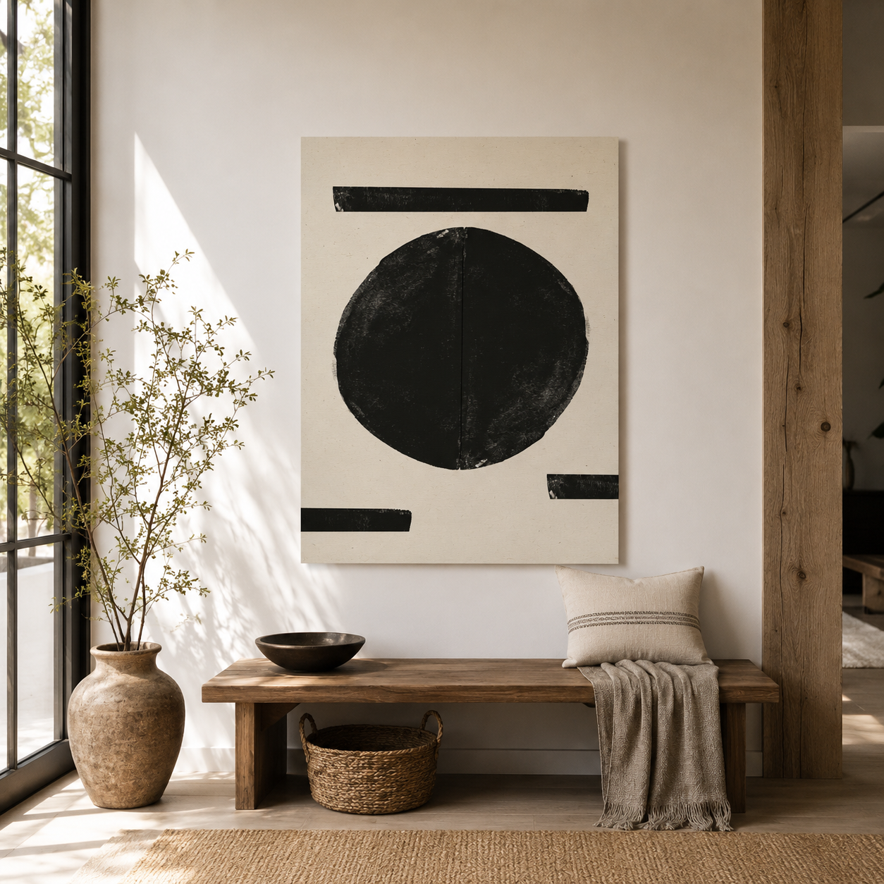 Midnight Orbit Divide - Canvas