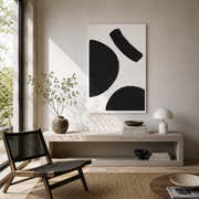 Shadow Arc Composition - Canvas