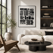 Midnight Rhythm Panels - Framed