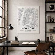 Metropolitan Gridline Reverie - Poster