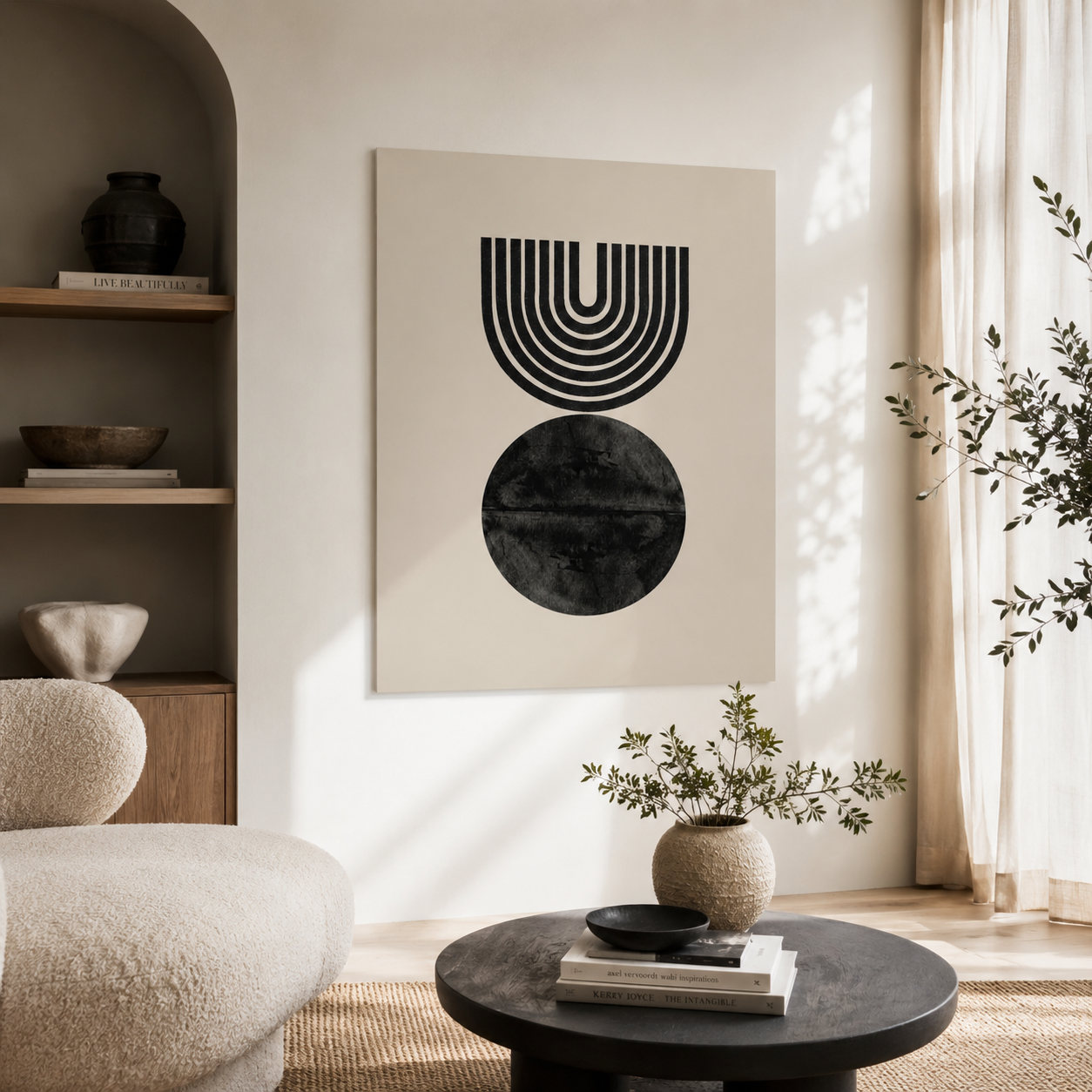 Obsidian Echo Arches - Poster