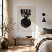 Obsidian Echo Arches - Canvas