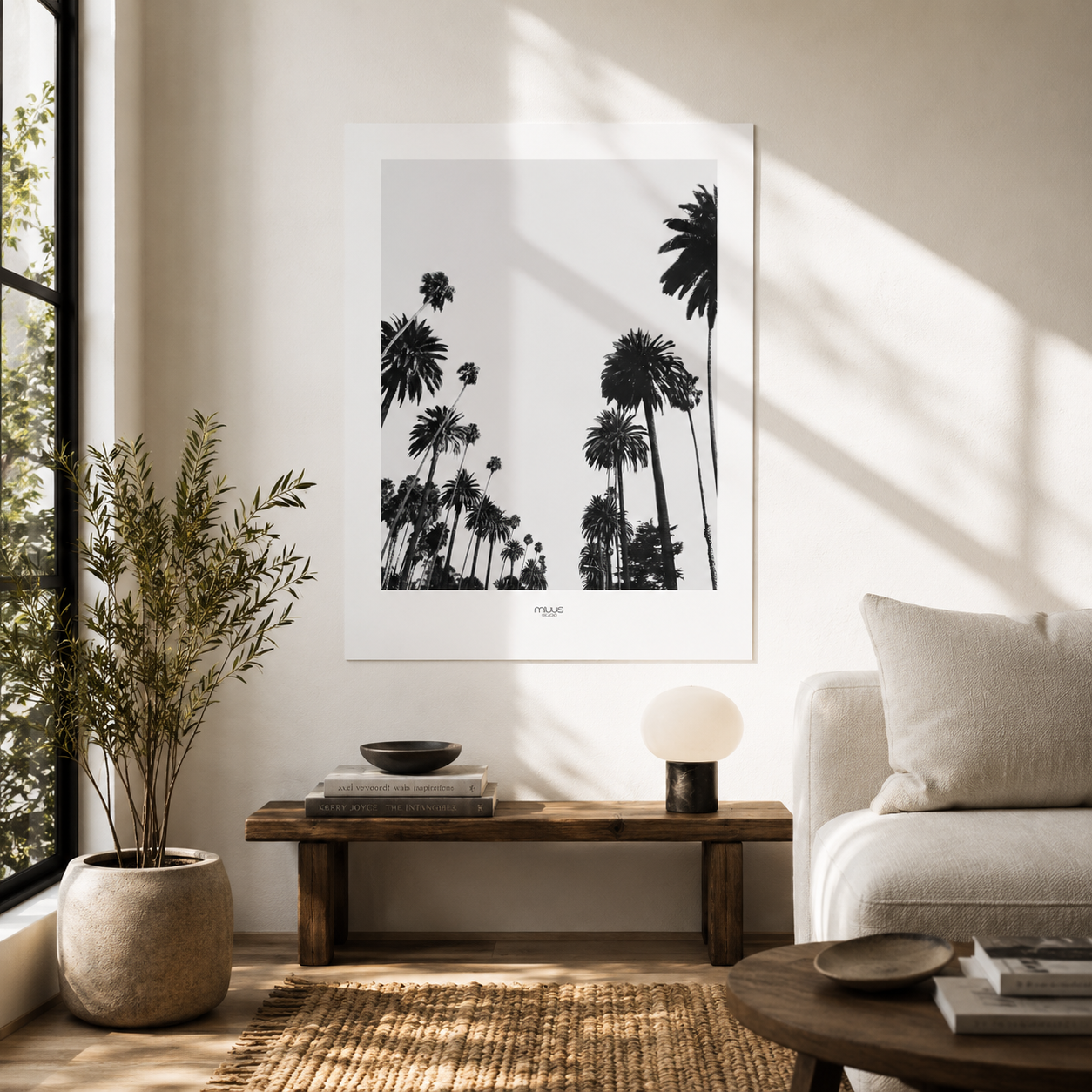 Midnight Palm Reverie - Poster