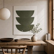 Olive Balance Forms - Poster