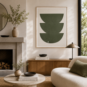 Olive Balance Forms - Framed