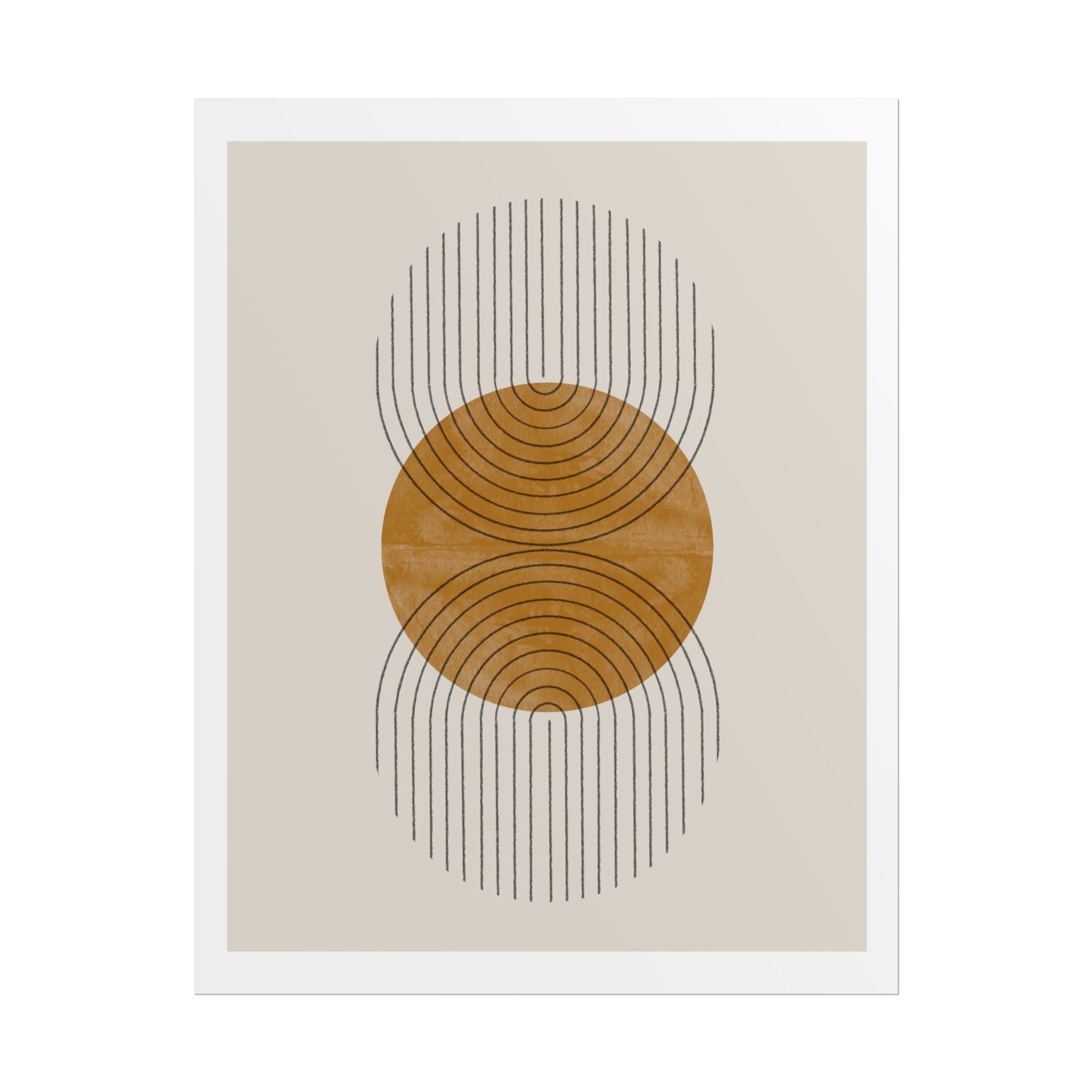 Golden Echo Arches - Poster
