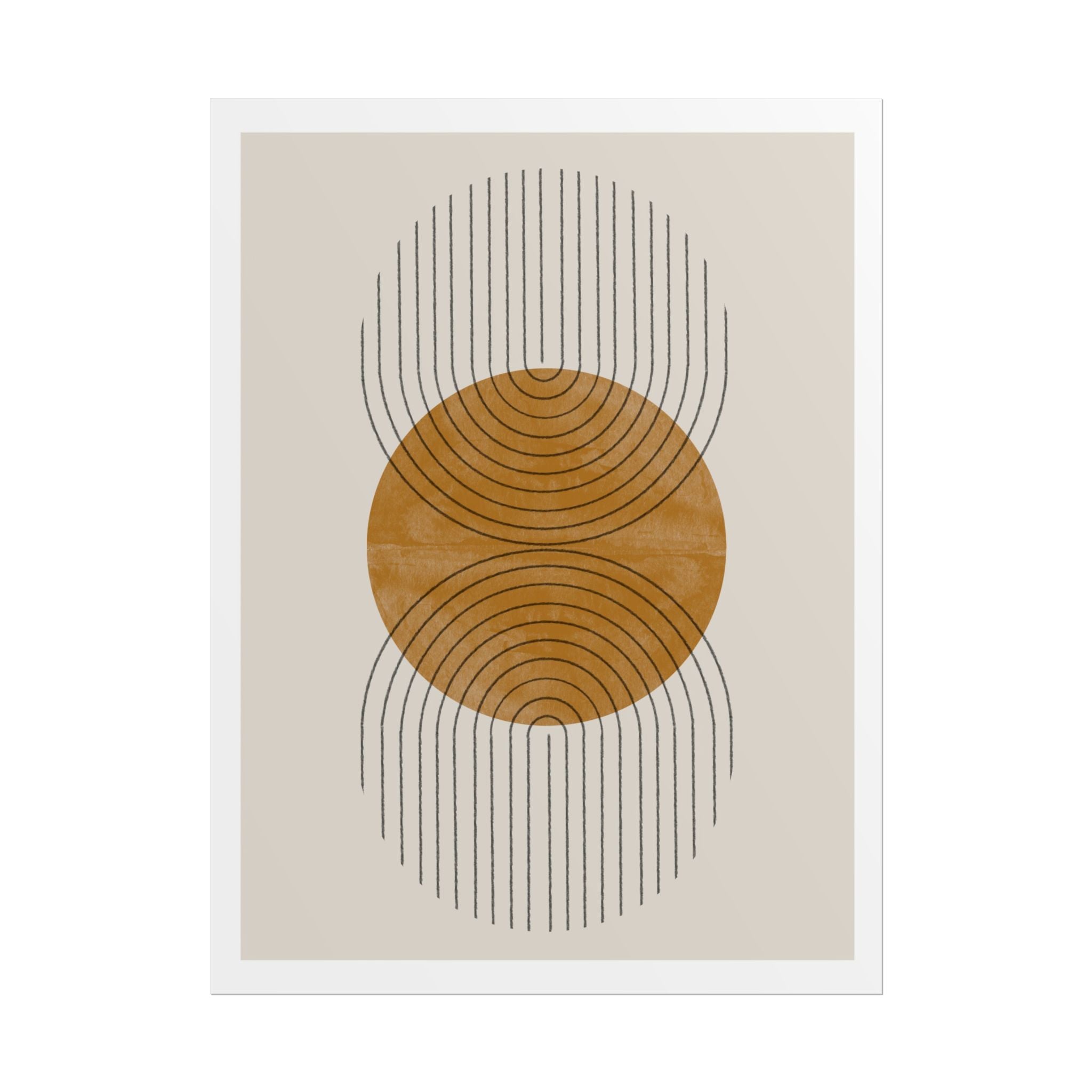 Golden Echo Arches - Poster