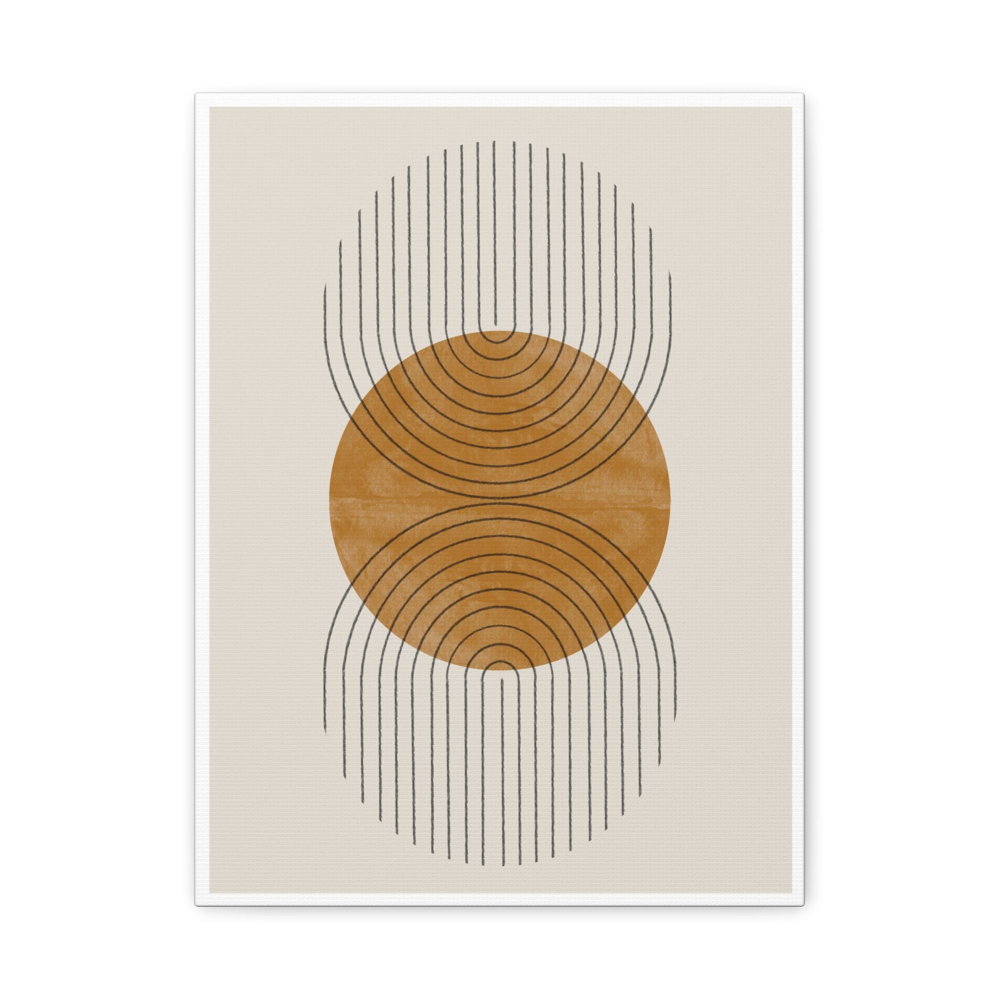 Golden Echo Arches - Canvas
