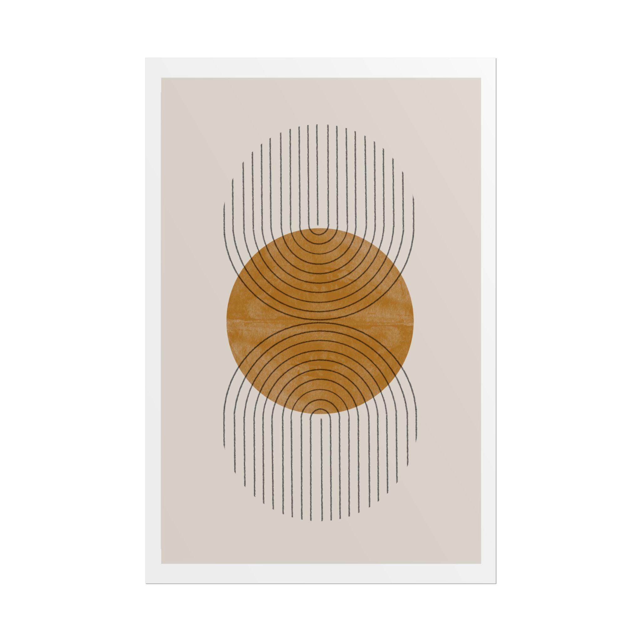 Golden Echo Arches - Poster