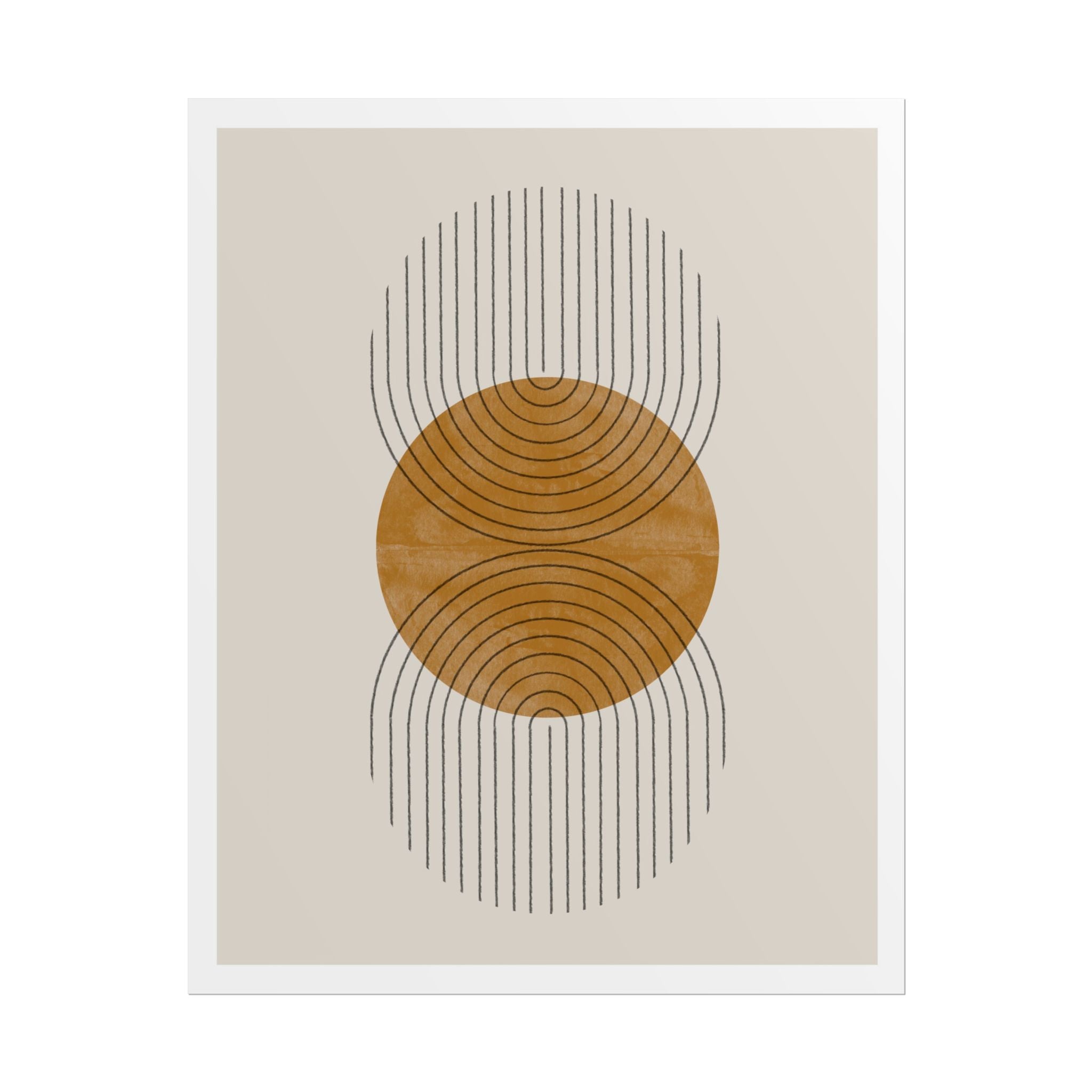 Golden Echo Arches - Poster