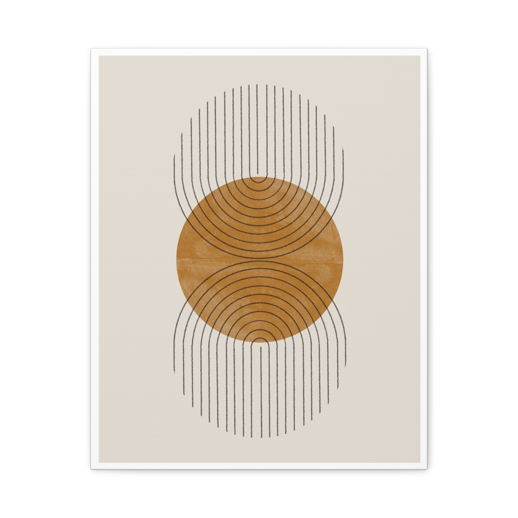 Golden Echo Arches - Canvas