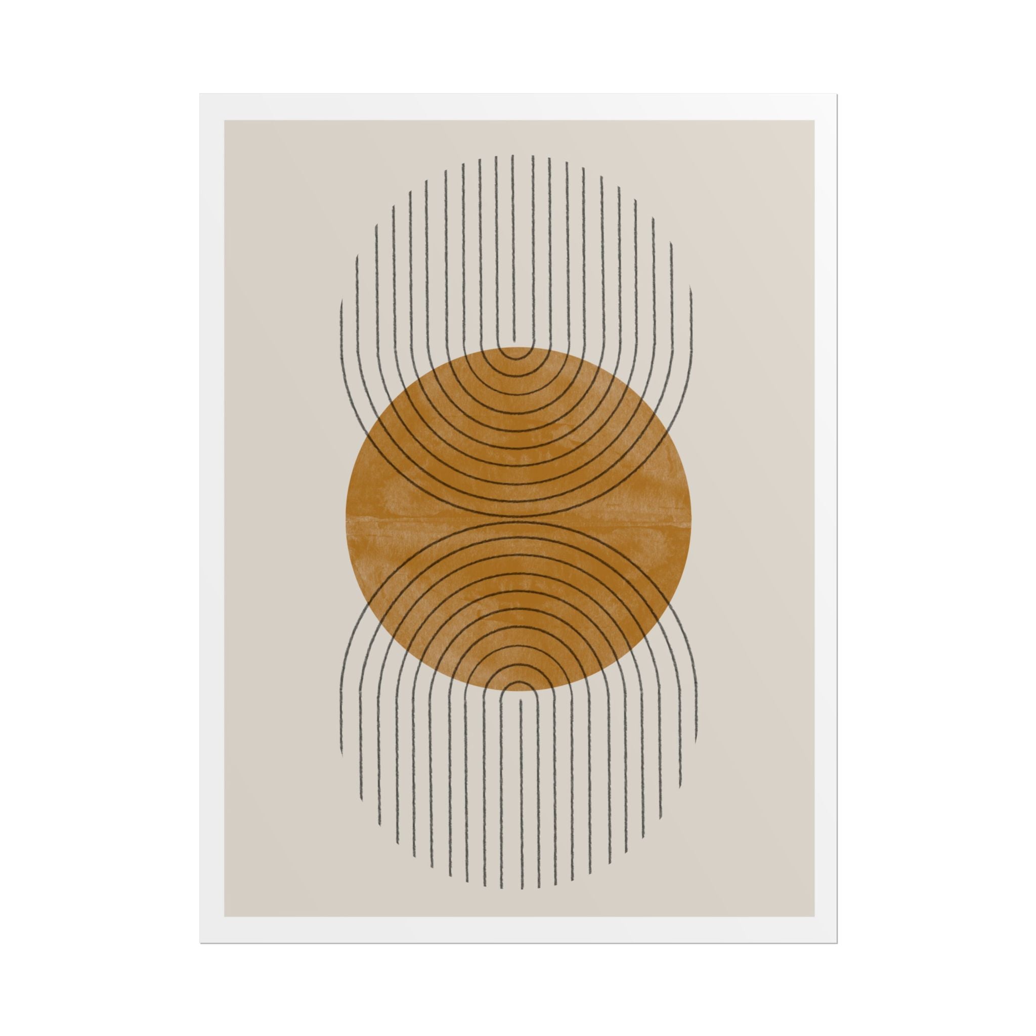 Golden Echo Arches - Poster
