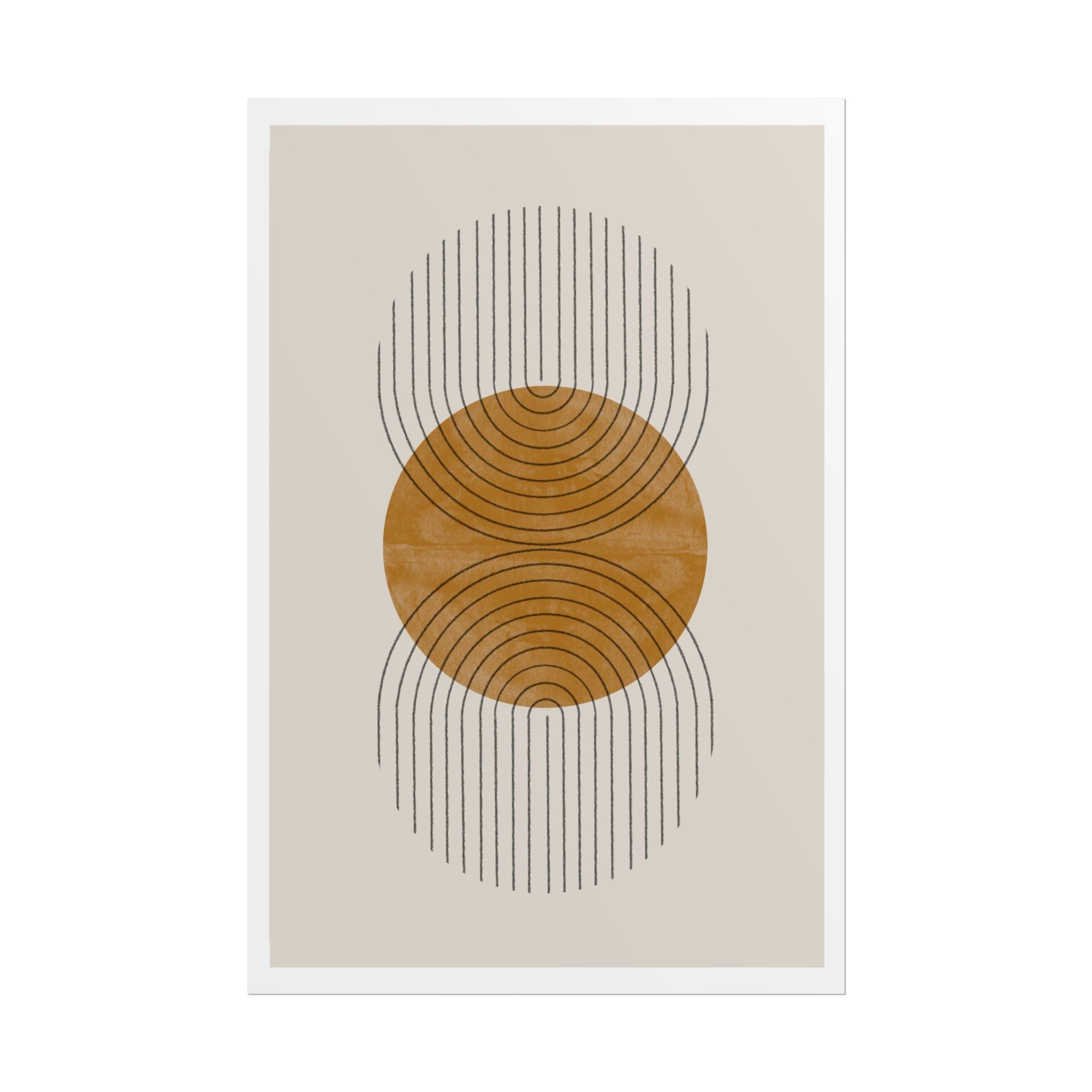 Golden Echo Arches - Poster