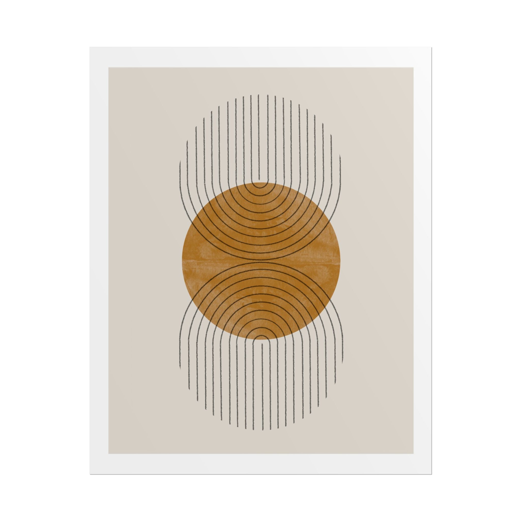 Golden Echo Arches - Poster