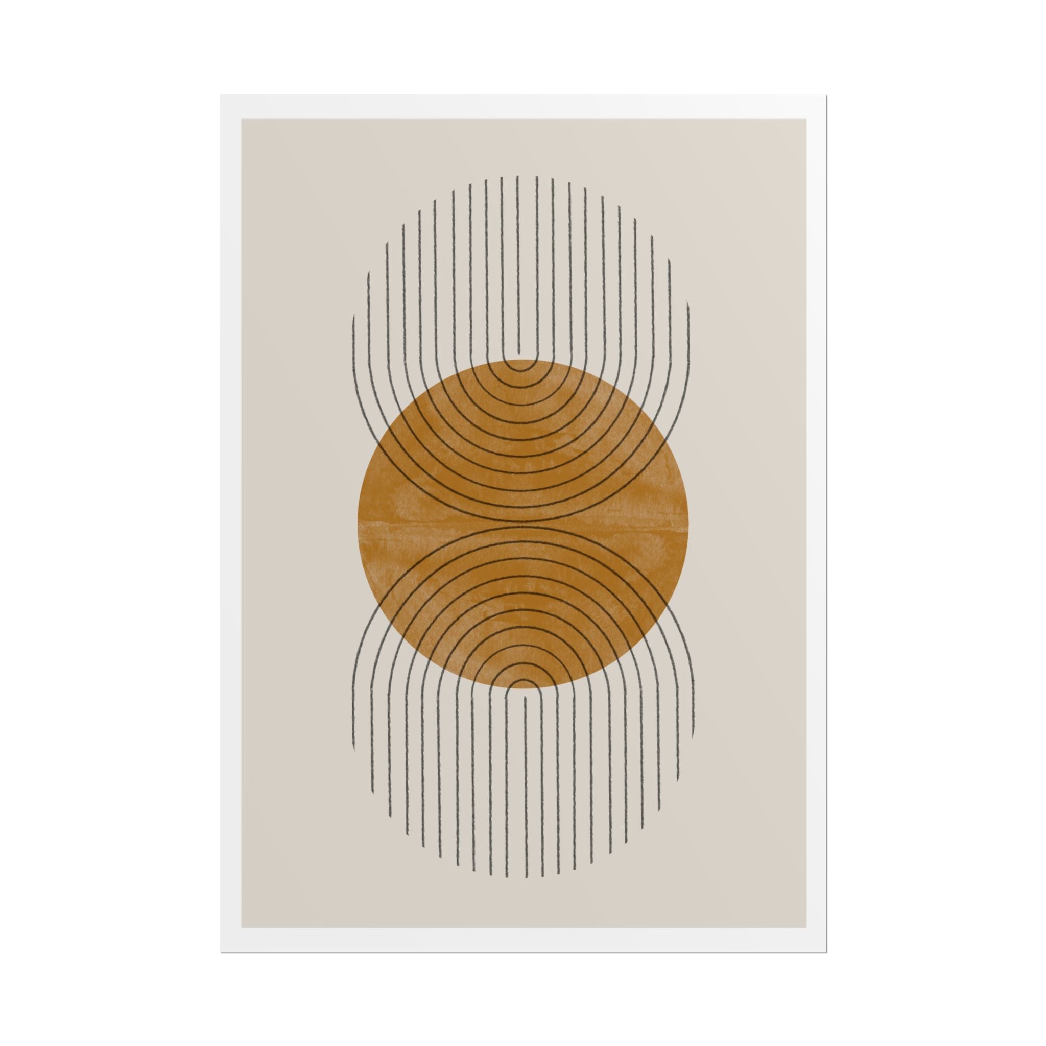 Golden Echo Arches - Poster