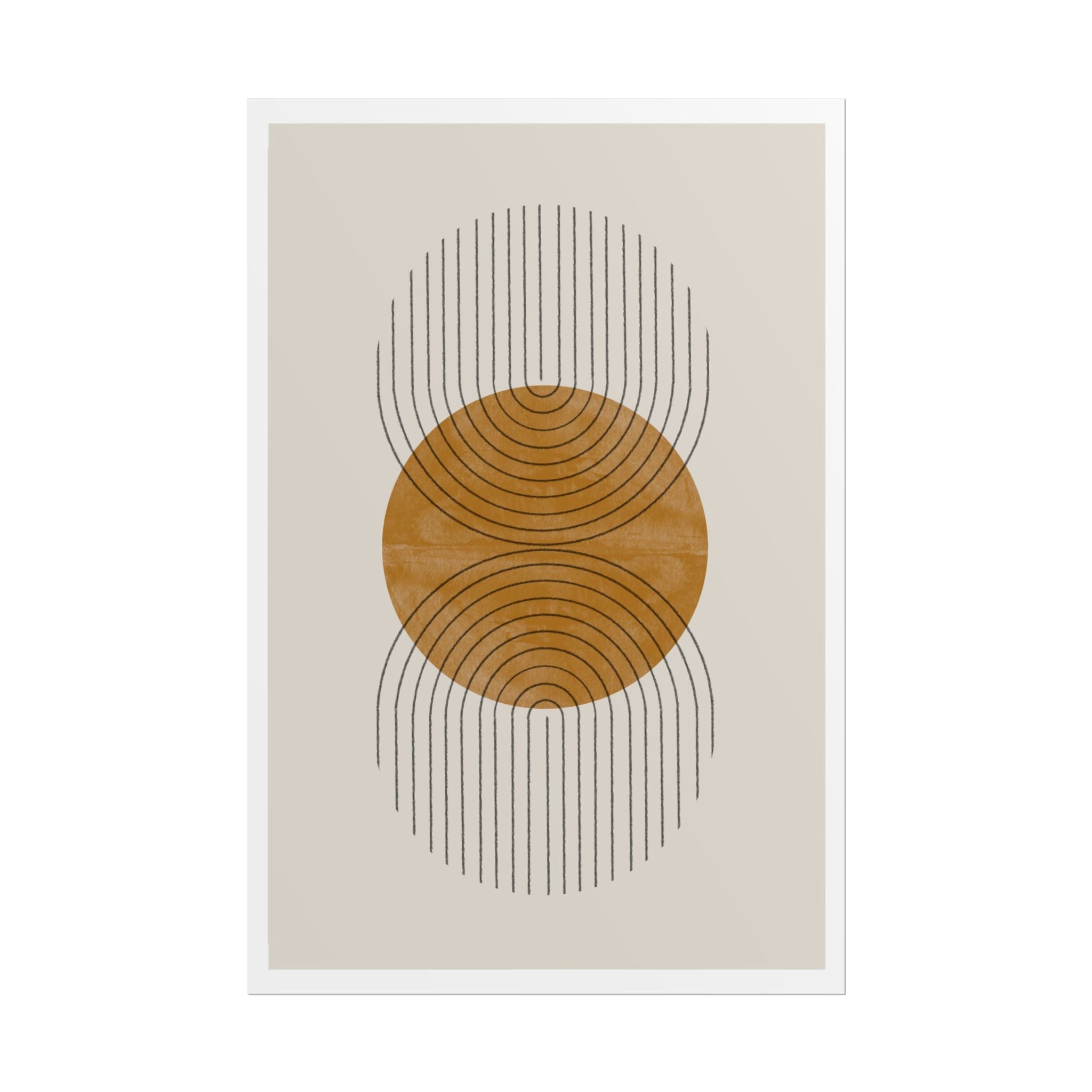 Golden Echo Arches - Poster