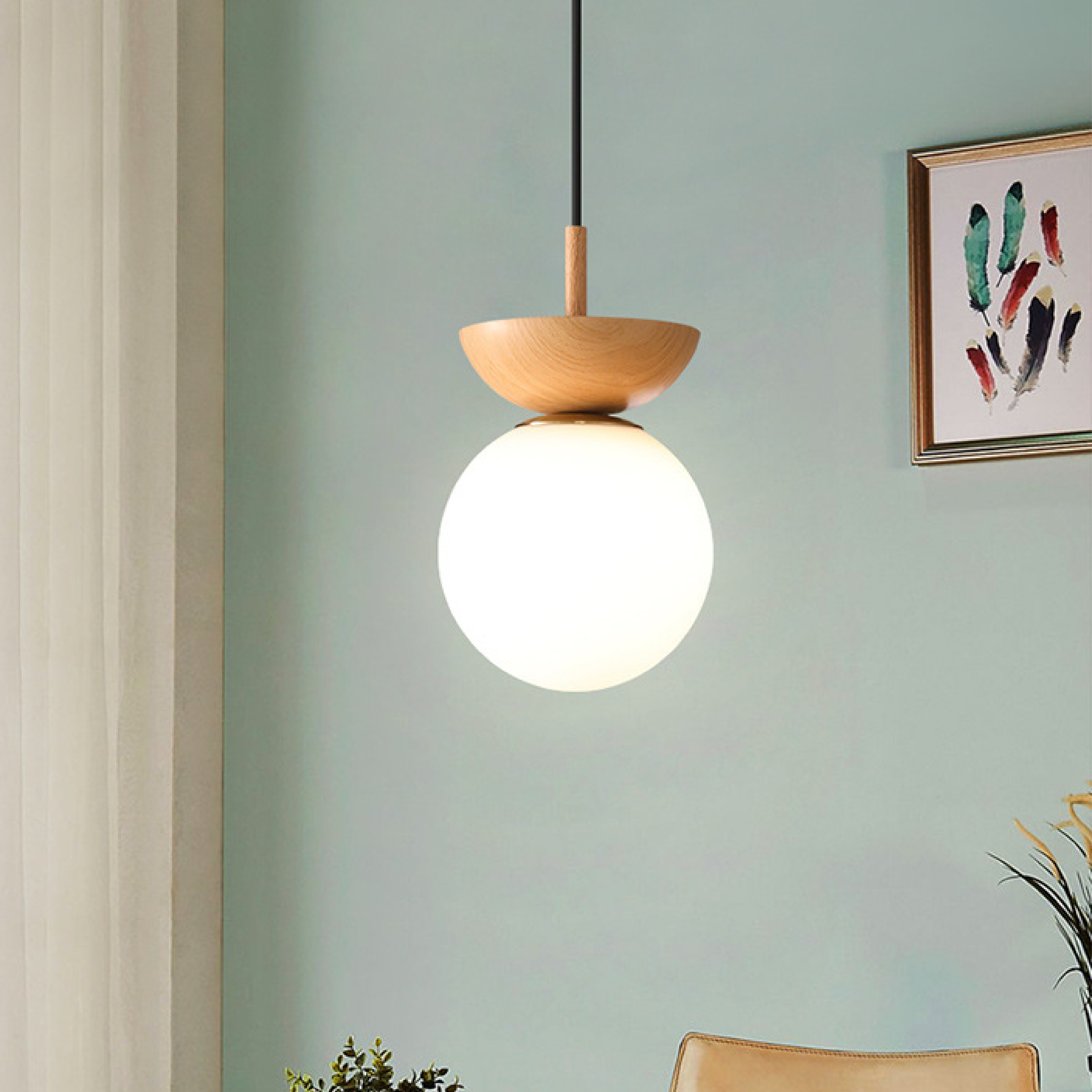 Japanese Nordic Pendant Light